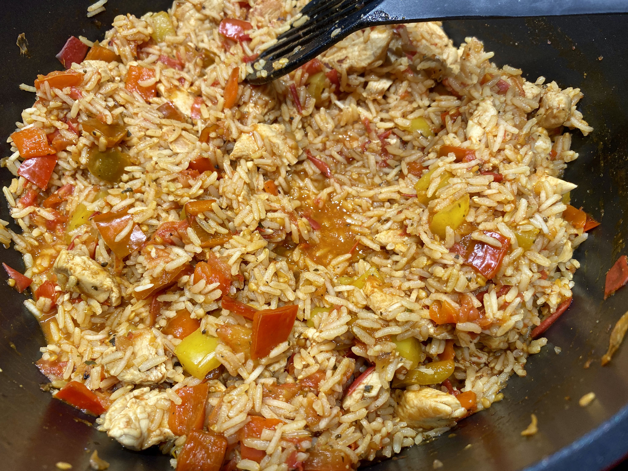 Djuvec mit Geflügel &amp; Reis - TheEssigs