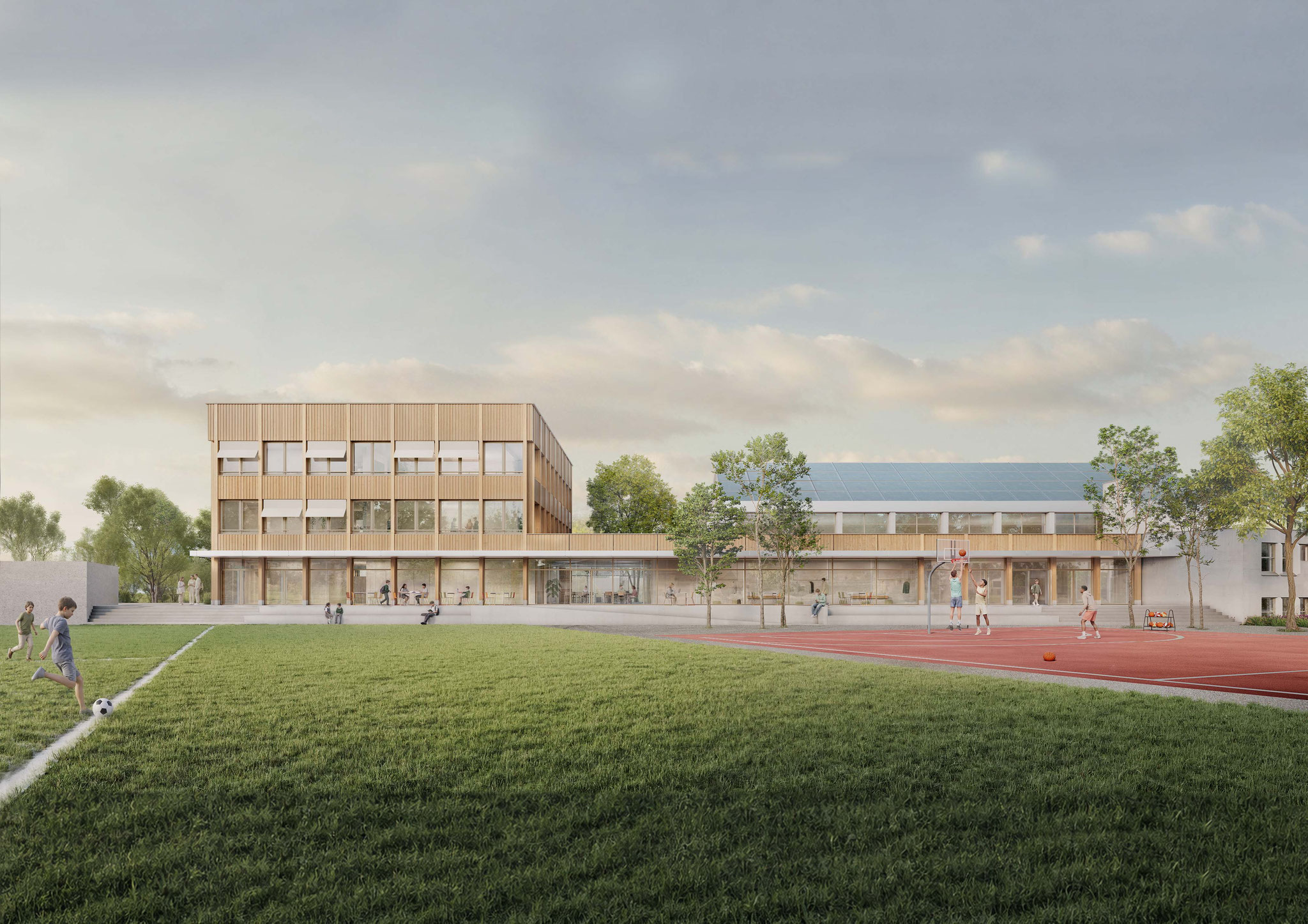 primarschule erweiterung mzh sanierung kradolf