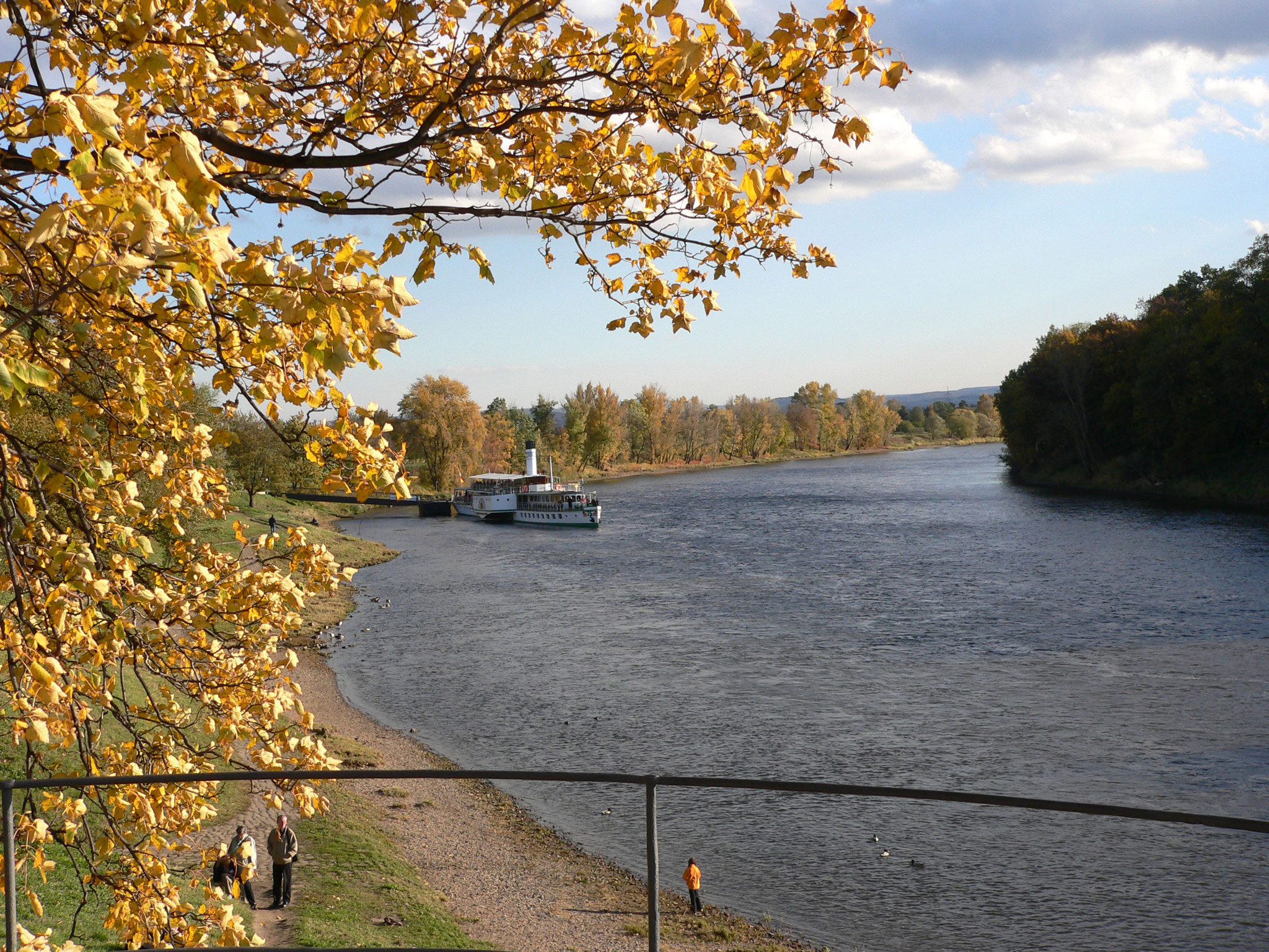 Dampferanlegestelle in Pillnitz