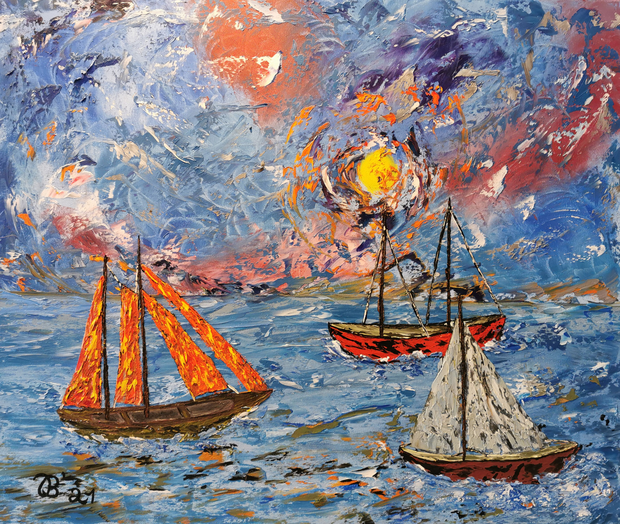 (11)     TRIO     70 cm x 70 cm
