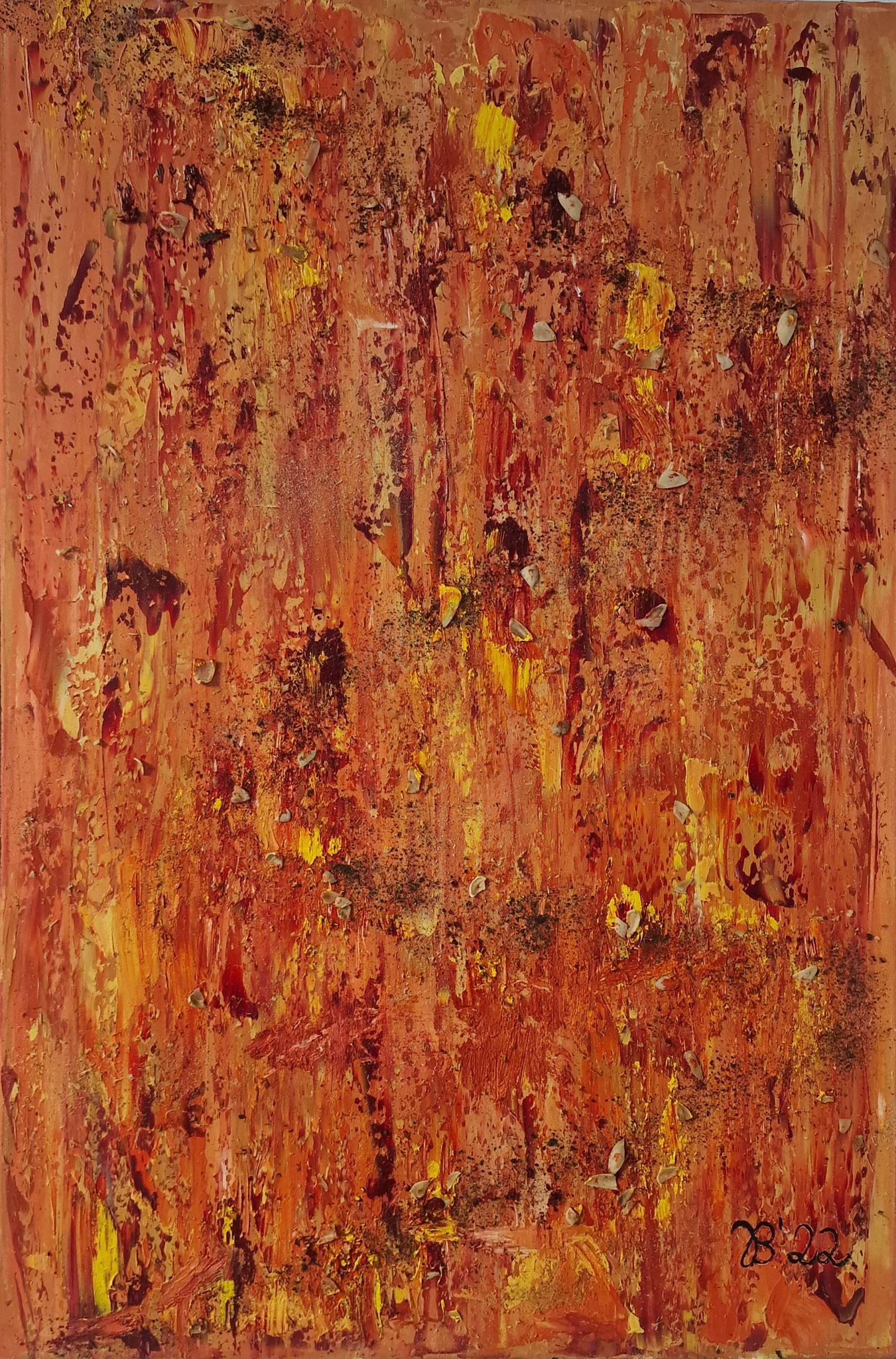 (97)     Was bleibt? Hoffnung     40 cm x 60 cm