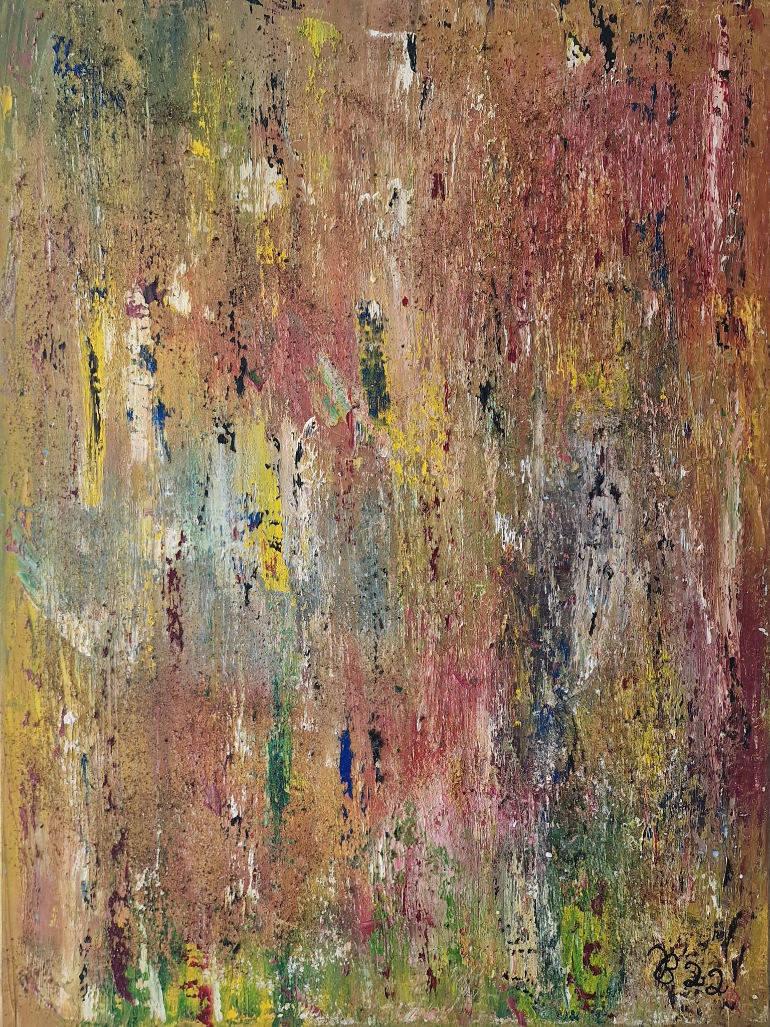 (129)     Einfach nur beruhigend     60 cm x 80 cm