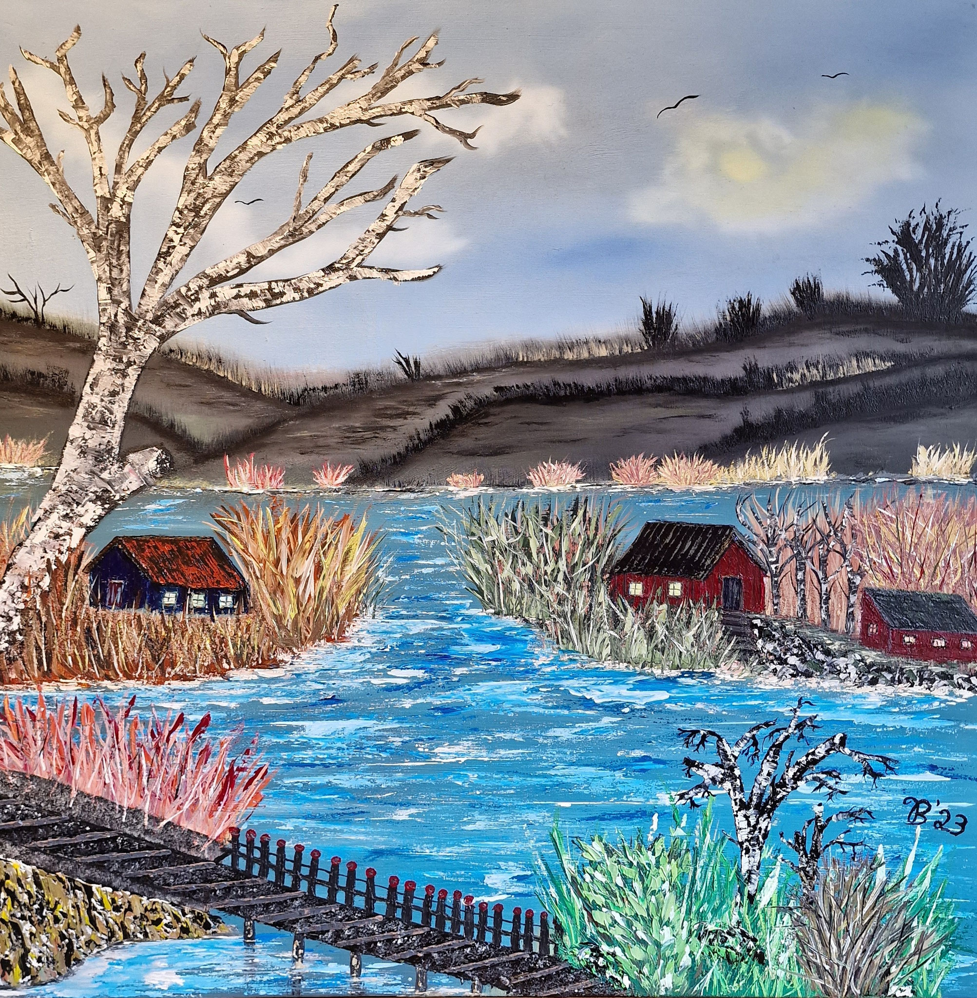 (19)     Finnland 80 cm x 80 cm