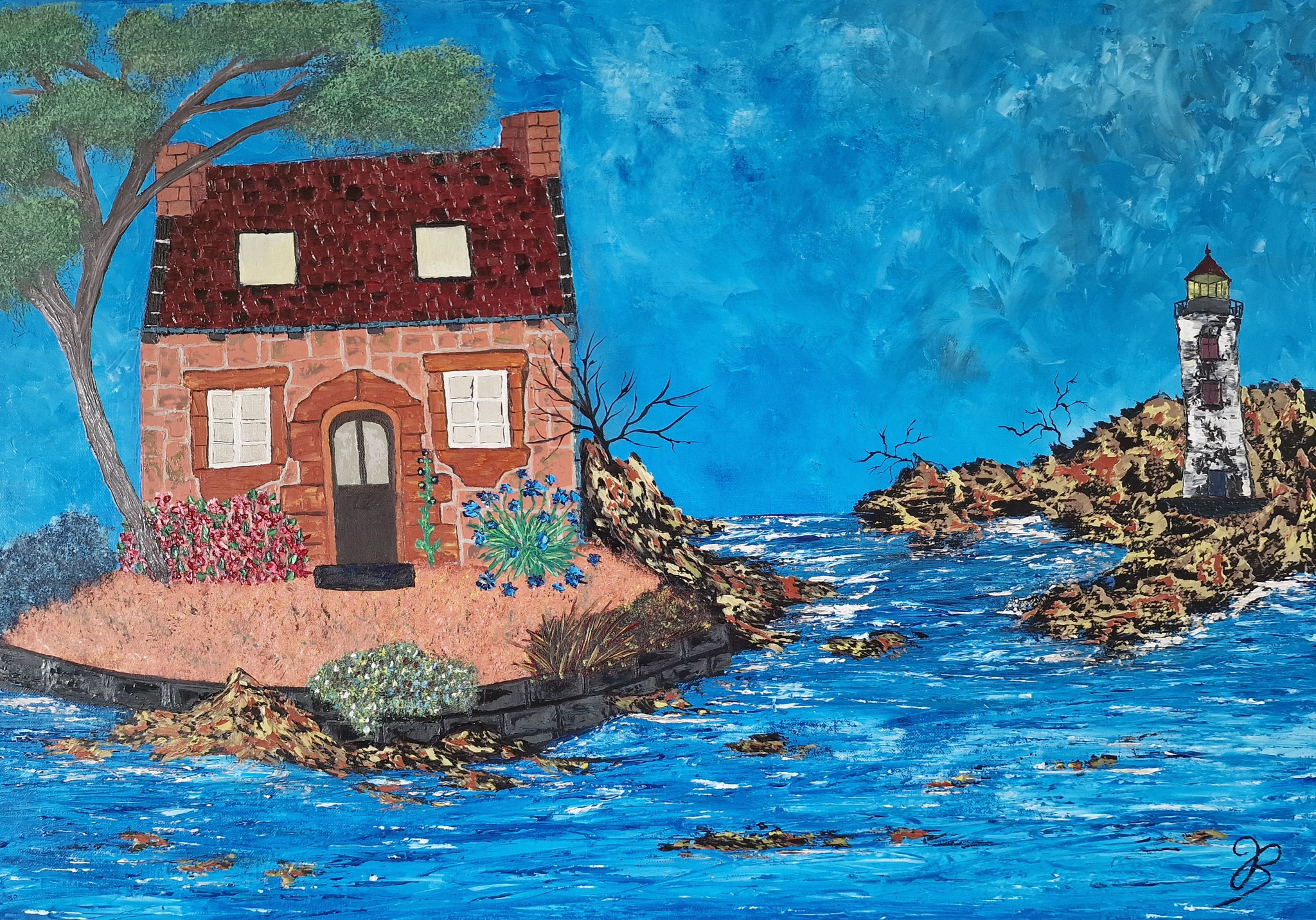(168)     Bretagne 2025     70 cm x 50 cm