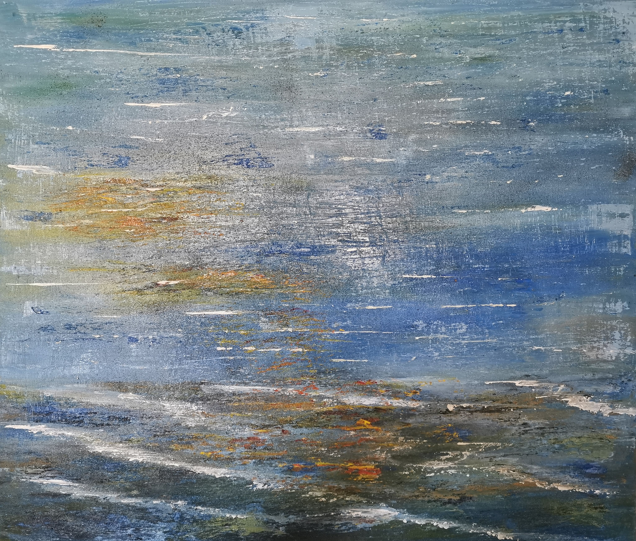 (126)     Meer     80 cm x 70 cm