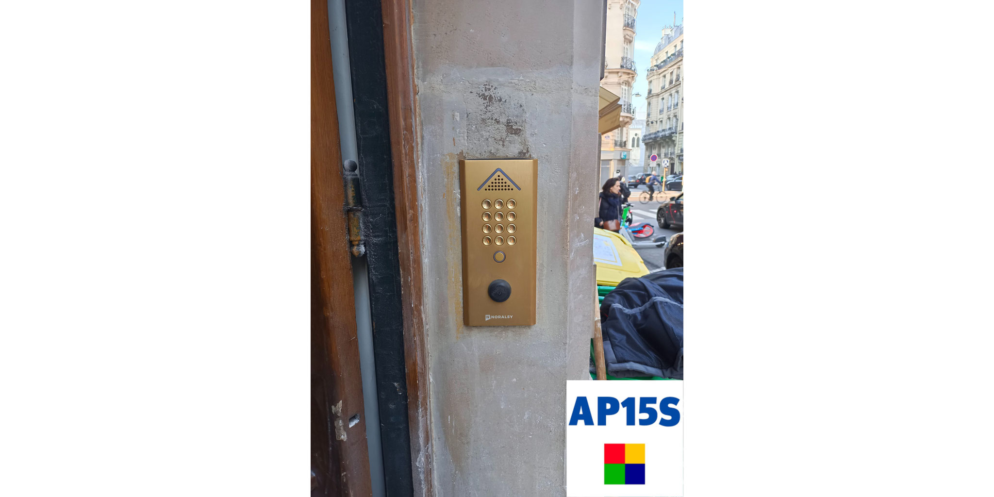 Clavier Portacode AP15S Paris