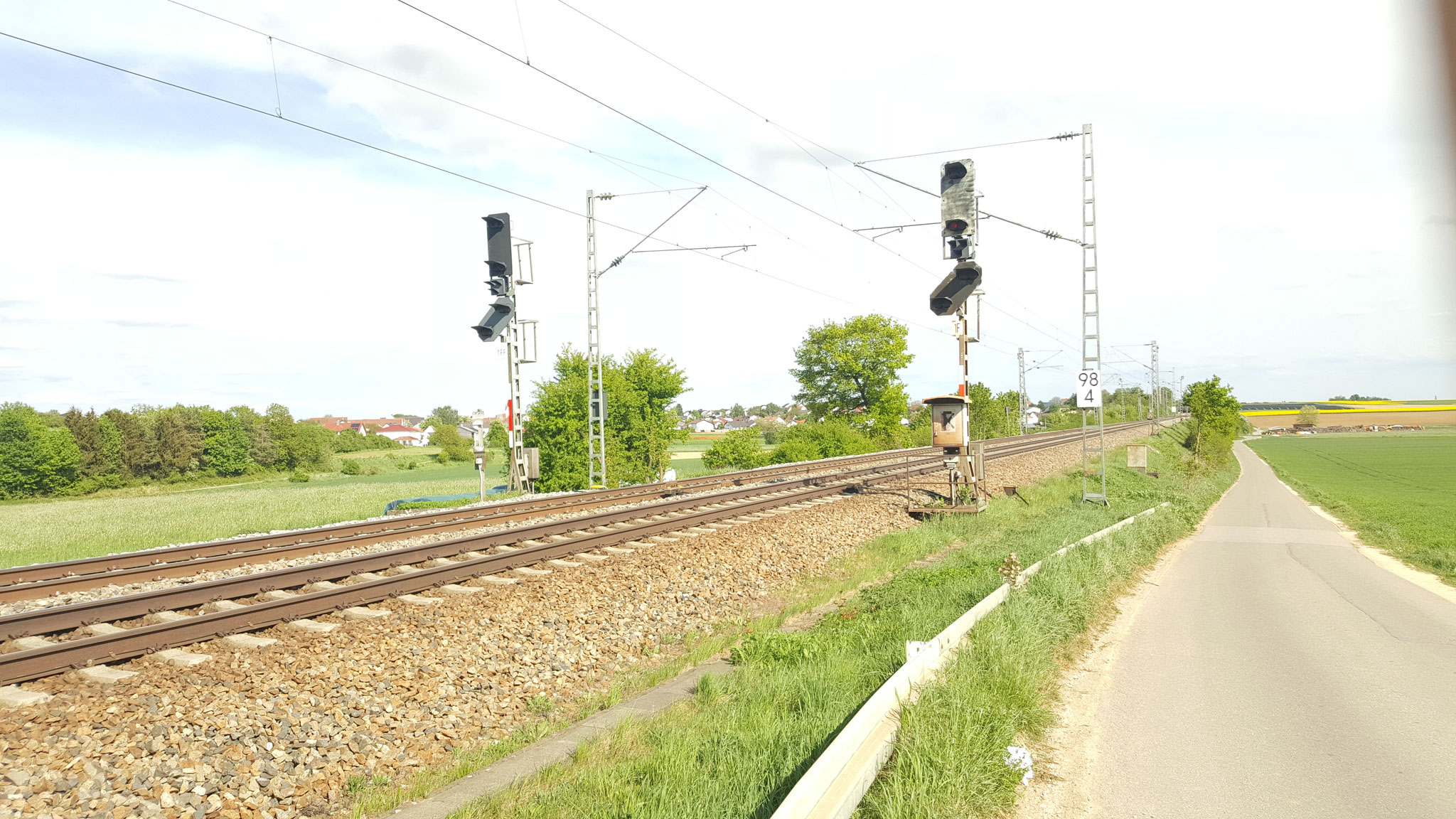 Hv-Signale {Strecke Ingolstadt - Eichstädt Bahnhof}