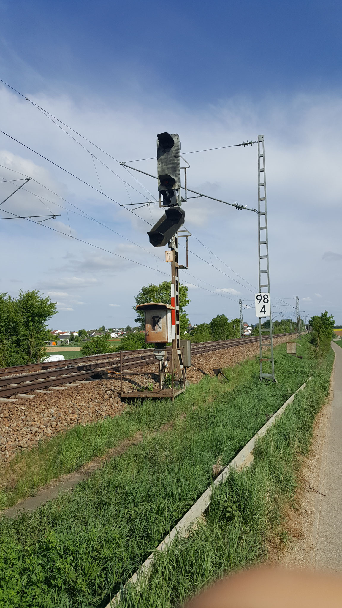 Hv-Signal {Strecke Ingolstadt - Eichstädt Bahnhof}
