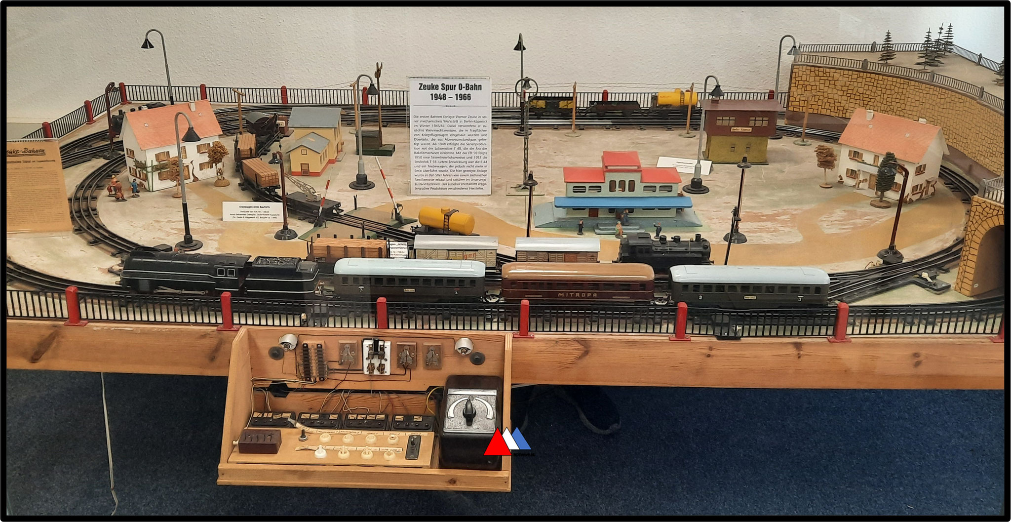 Zeuke & Wegwerth 1948-1968 Spur 0 bahn !!! (museum).