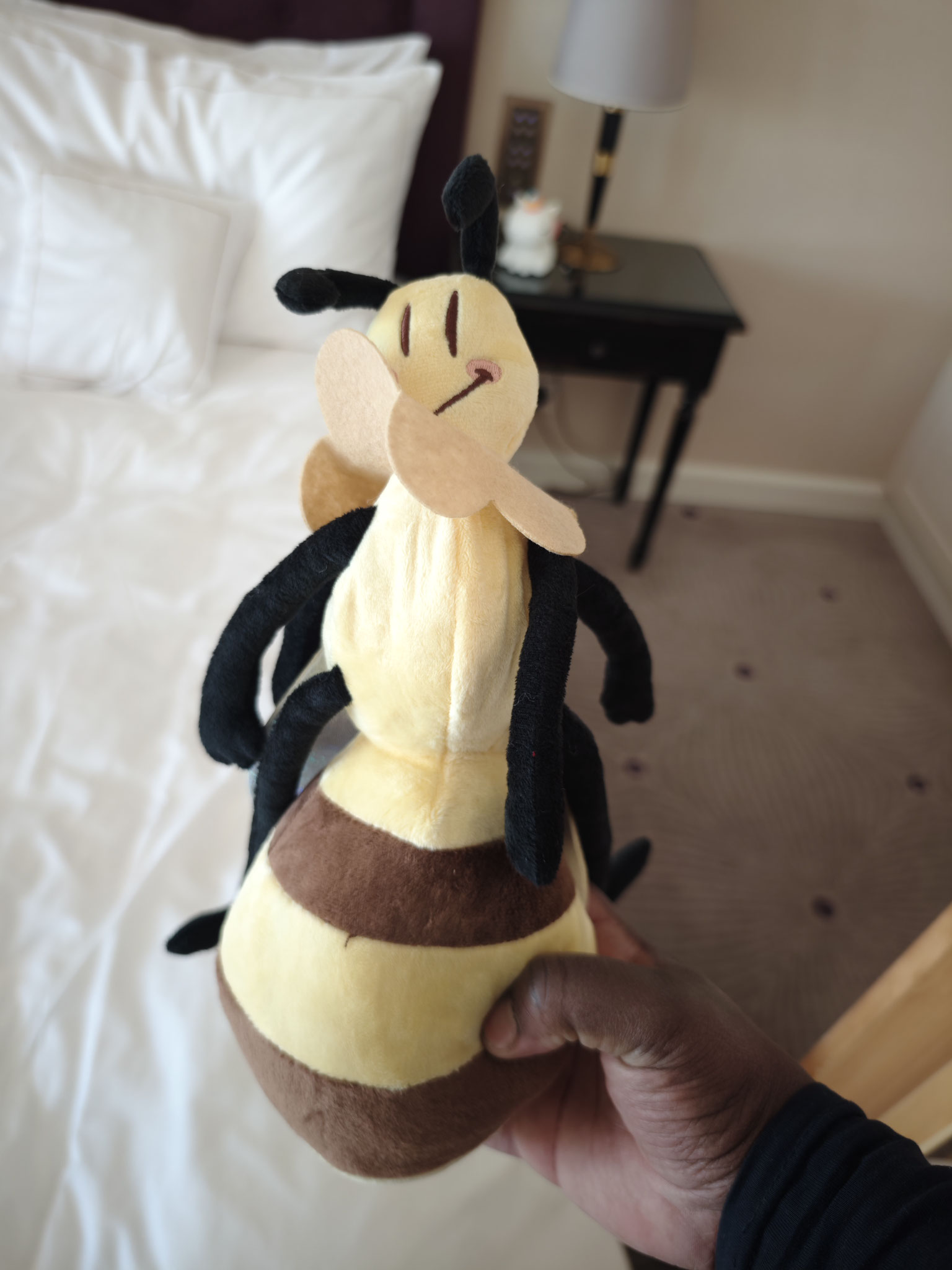 “Aménagements pour enfants en chambre au Lausanne Palace peluche”