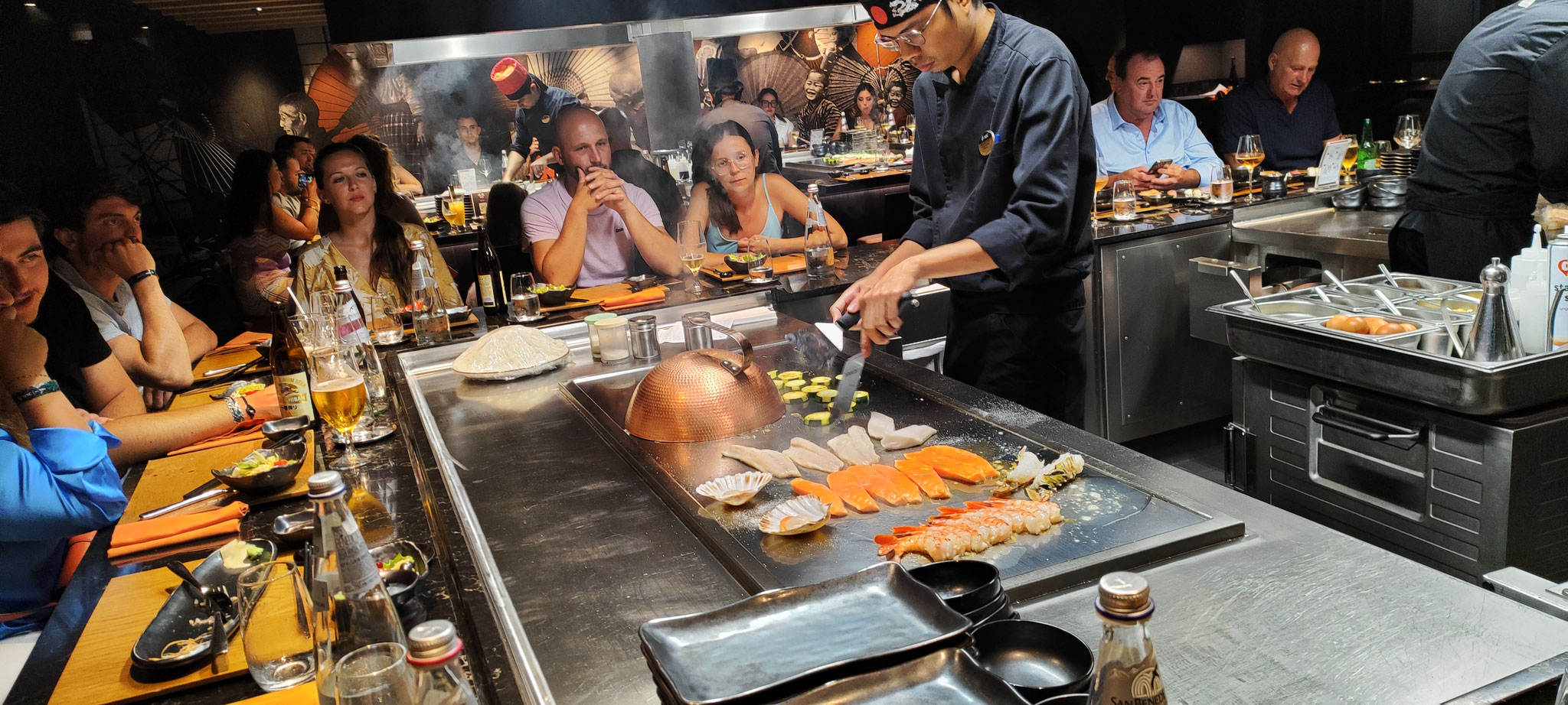 Kaito Teppanyaki à bord du MSC Seashore