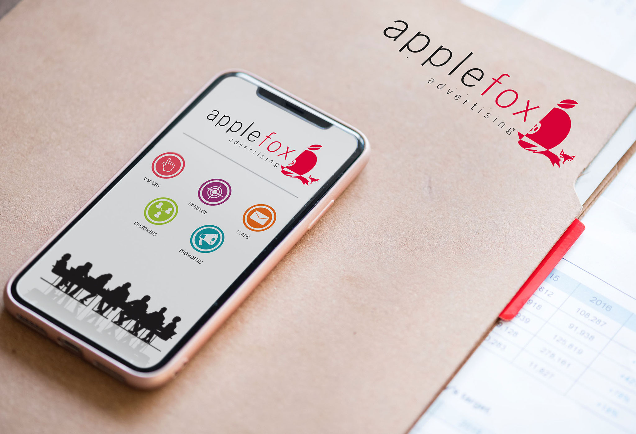applefox | Logo, CI, Werbekampagne