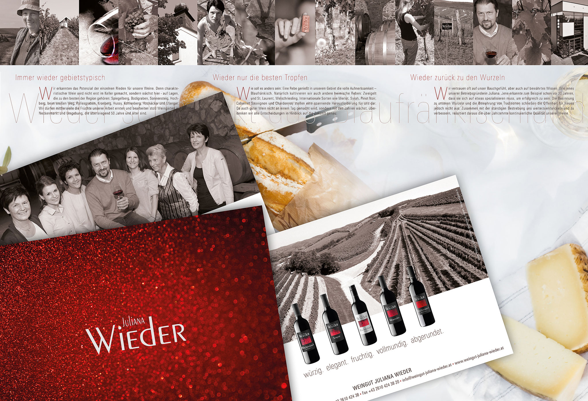 Weinbau Wieder | Folder
