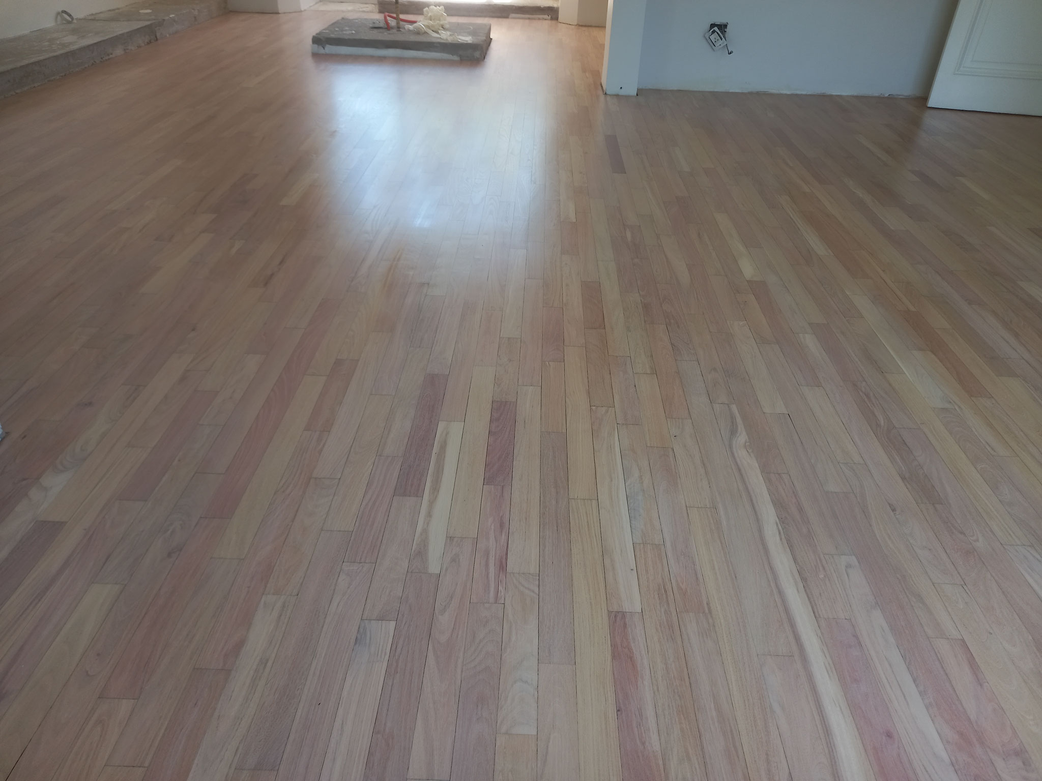 Piso de madera, Blanqueado Traslucido Suave