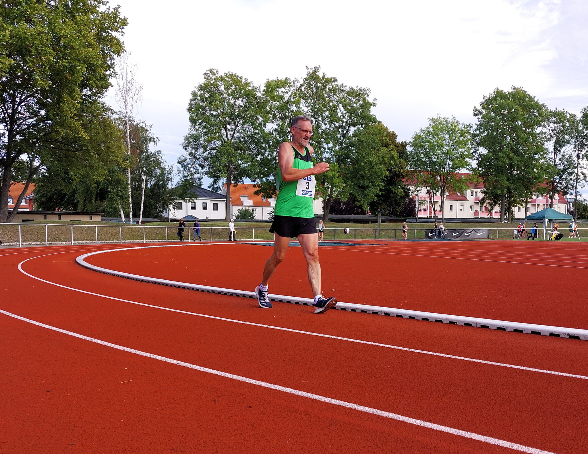 Harmut Bretag auf dem Weg zur Silbermedaille (Foto: Hagen Pohle)