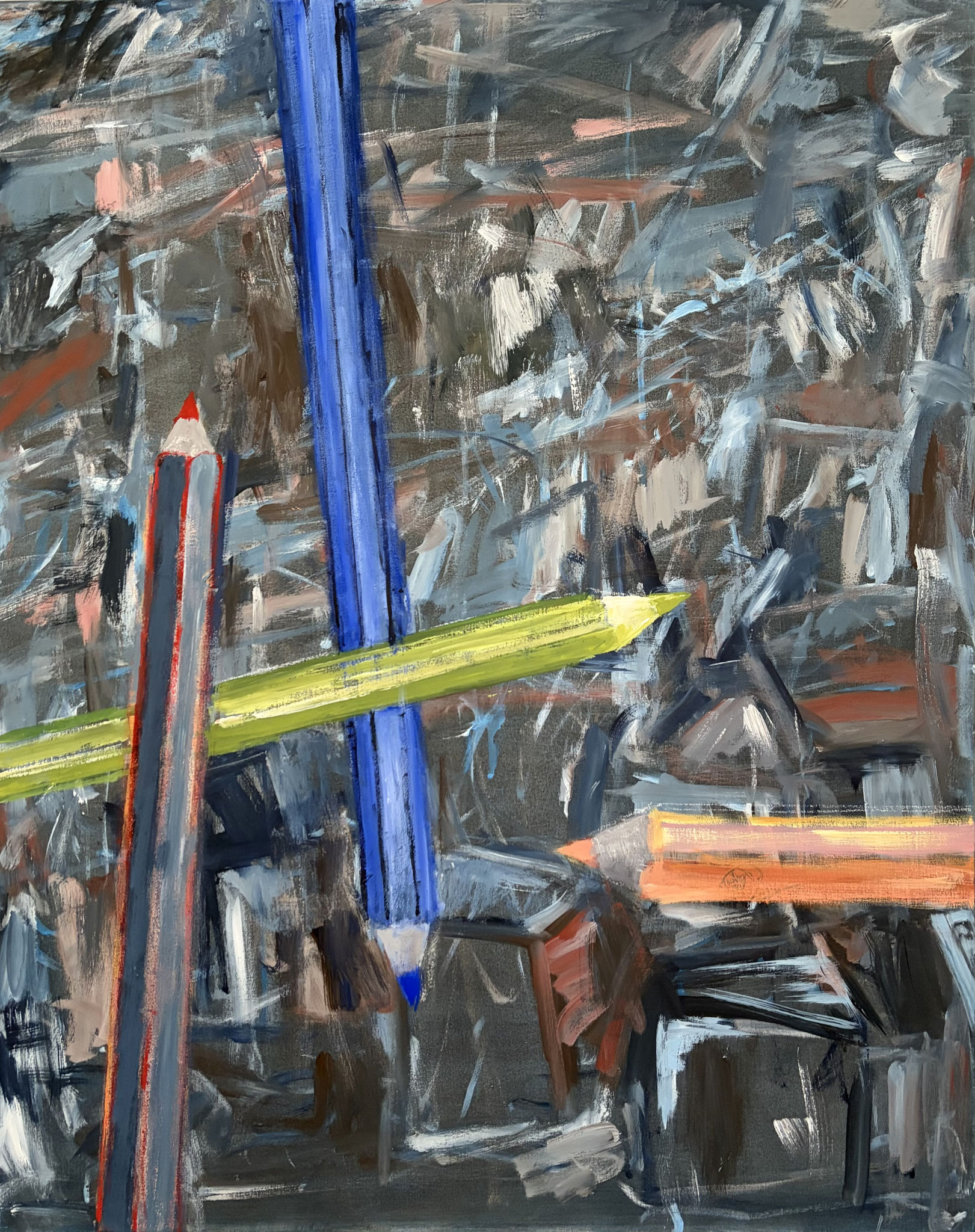 Erna Leiß, "Der Tisch der Zeichnerin"