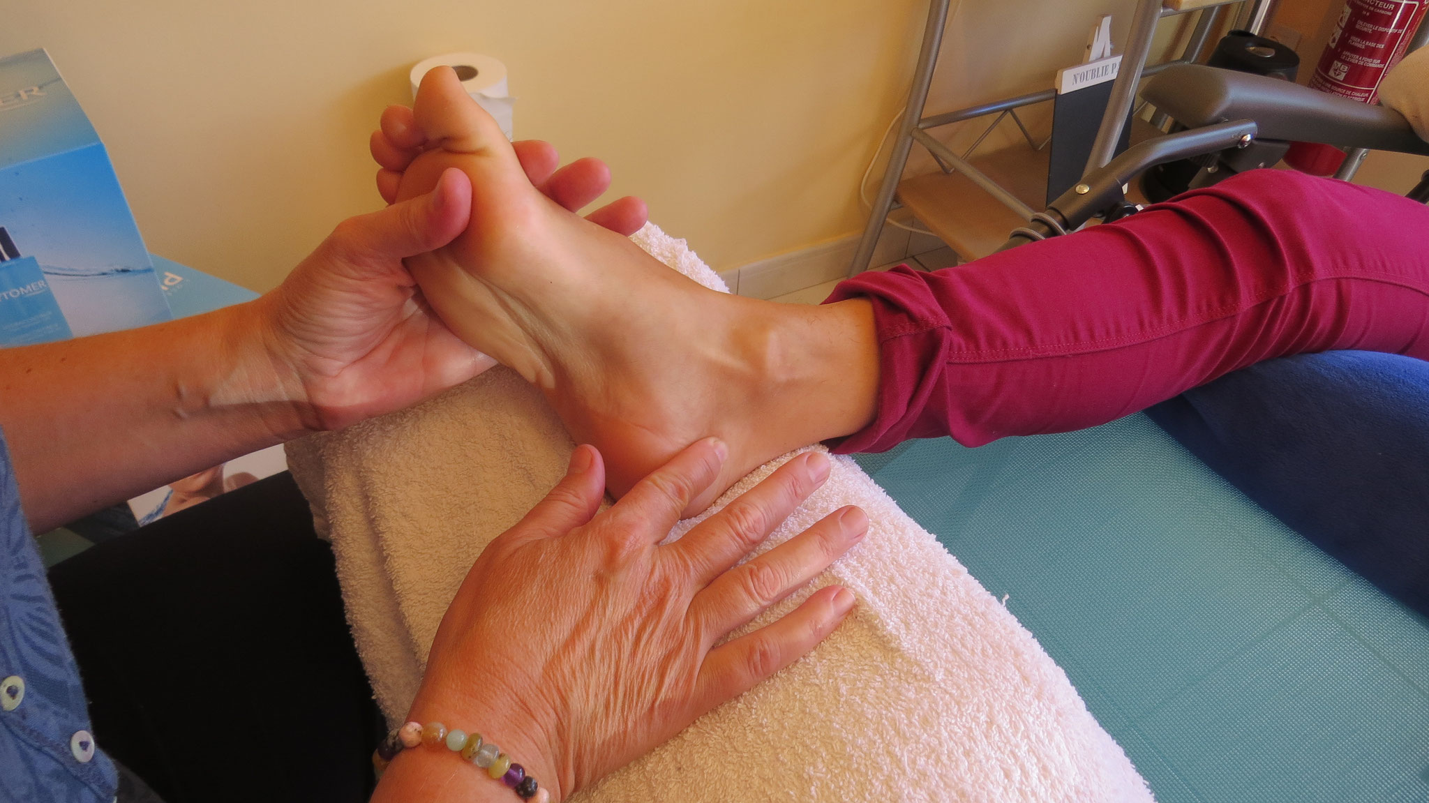 des petons à l'occasion de la semaine mondiale en 2015 chez Maeva institut de beauté