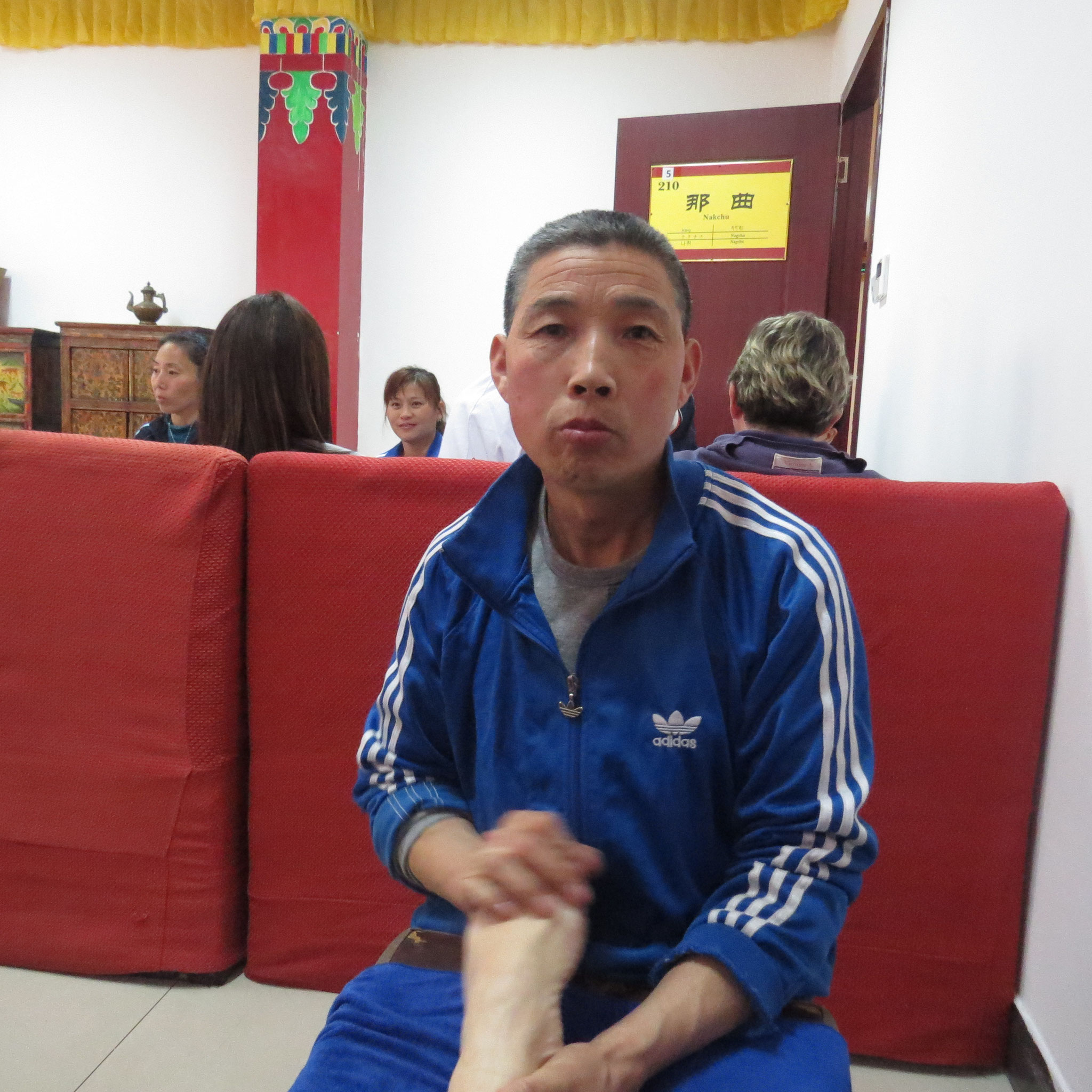 Mon réflexologue Chinois ...