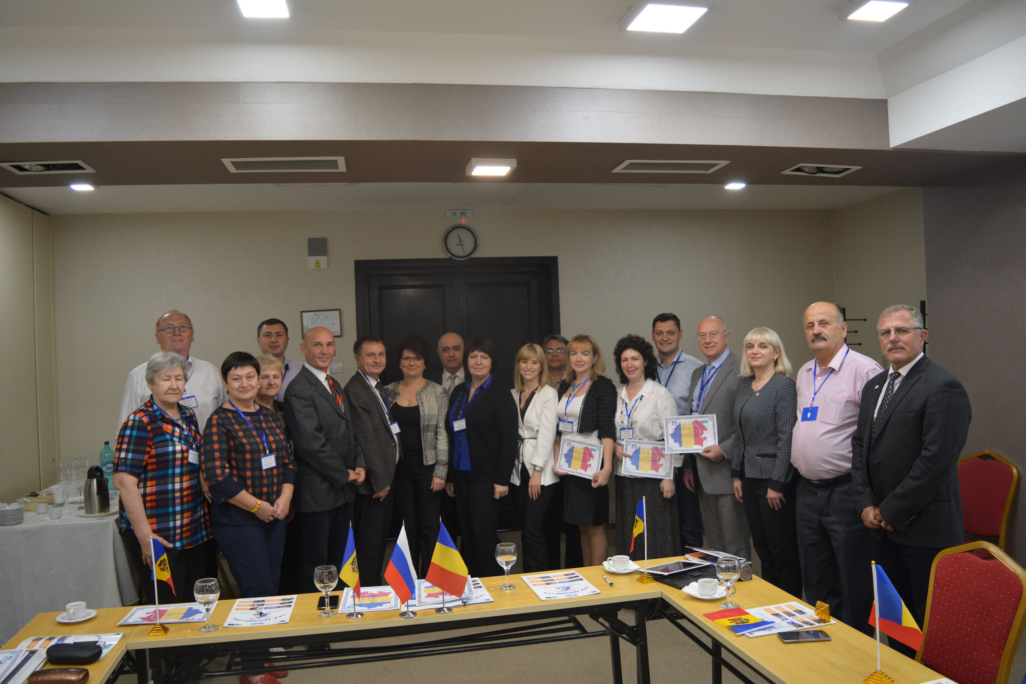 Встреча с представителями кредитной кооперации Румынии, руководством Кассы Взаимопомощи «Дружба» 