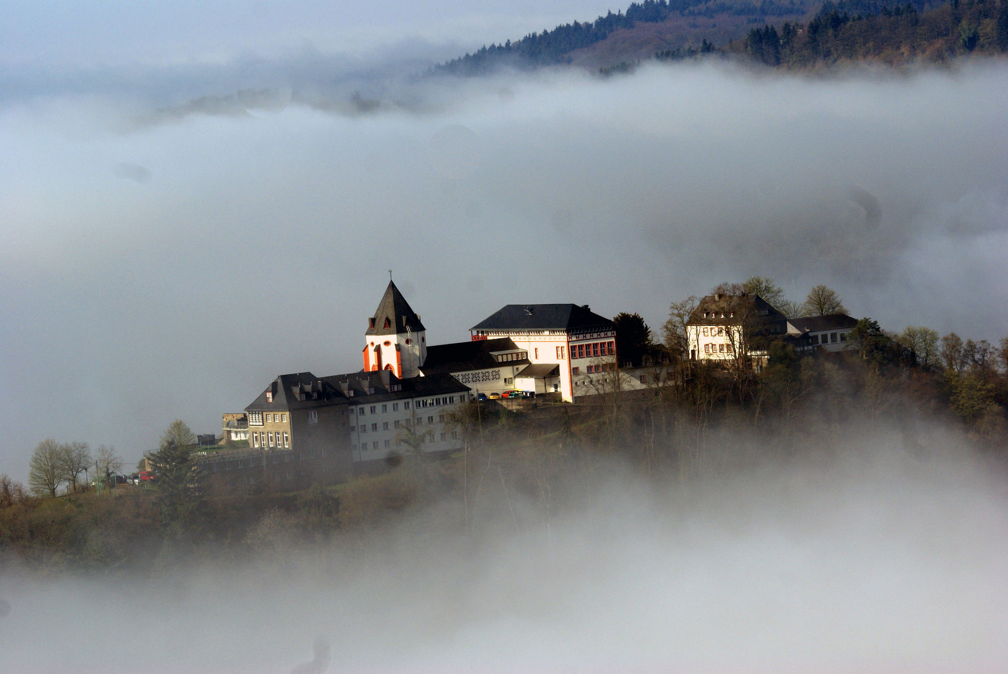 Alfons Scheid_Marienburg im Nebel