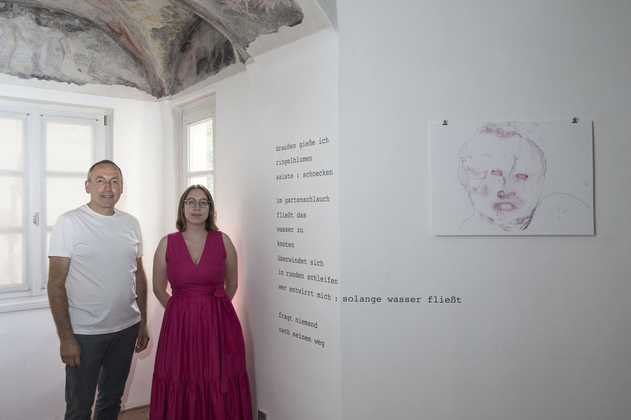 Körper gezeichnet. Ausstellung im Lanserhaus mit Klaus Rungger (c) Karin Schmuck