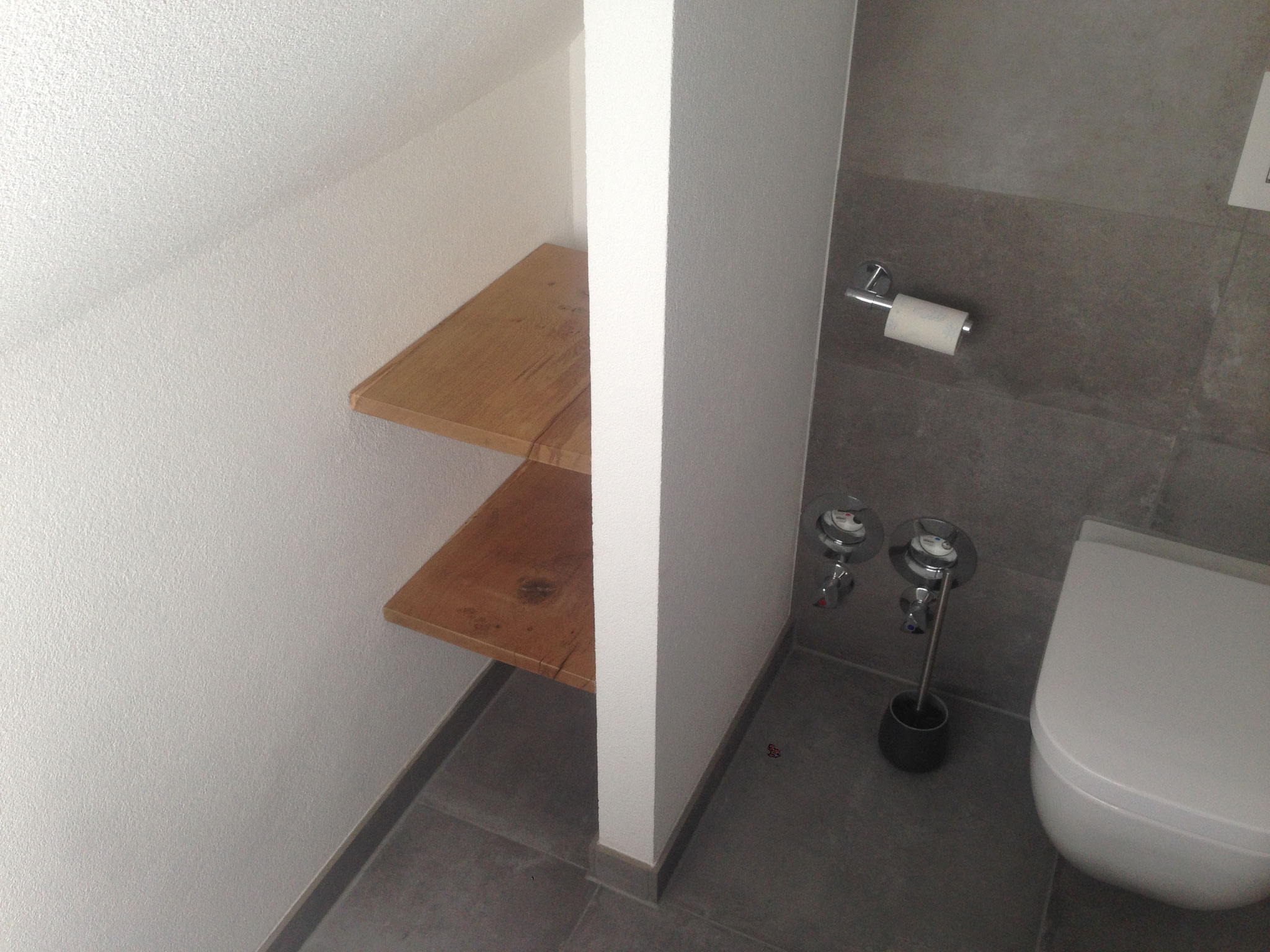 Regalbretter auch Eichenholz, geölt