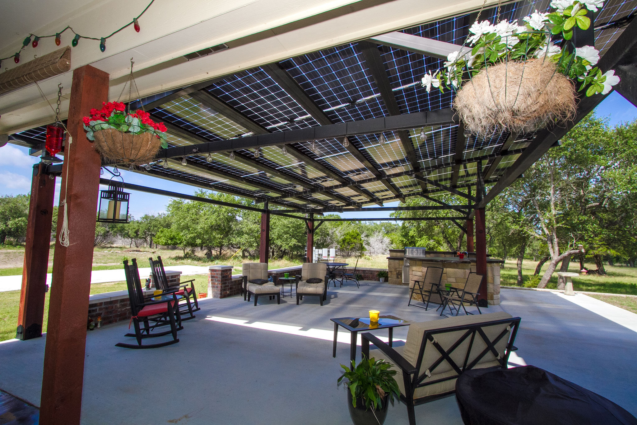 Solar Pergola - the most beautiful solar - PV Panels and Solar Power