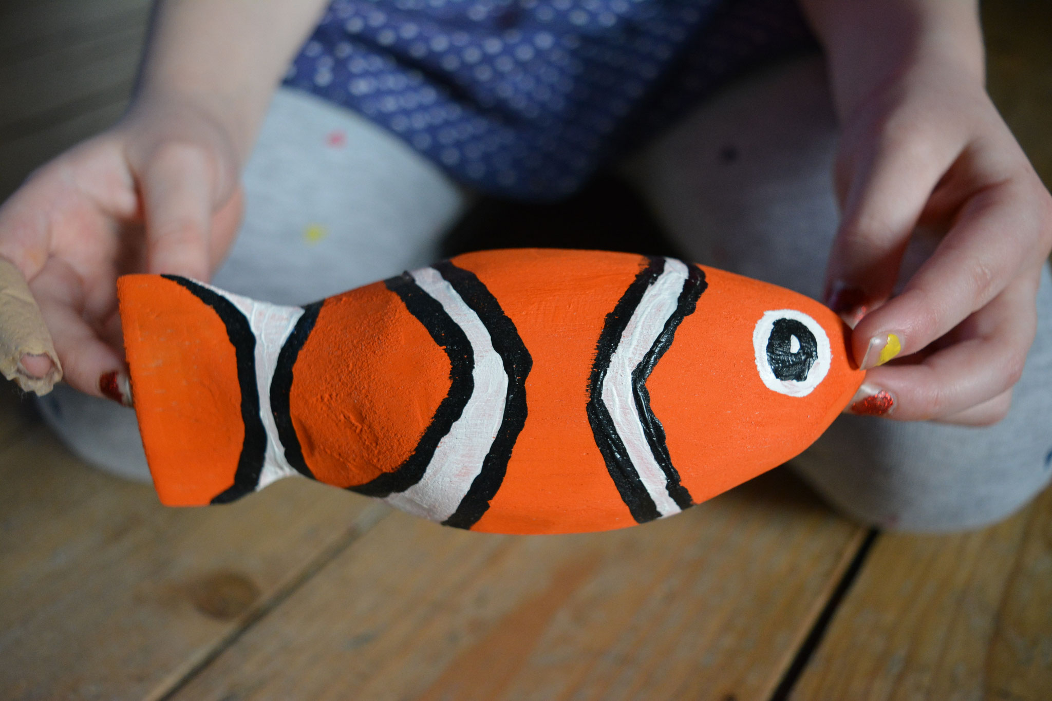 Fish painted