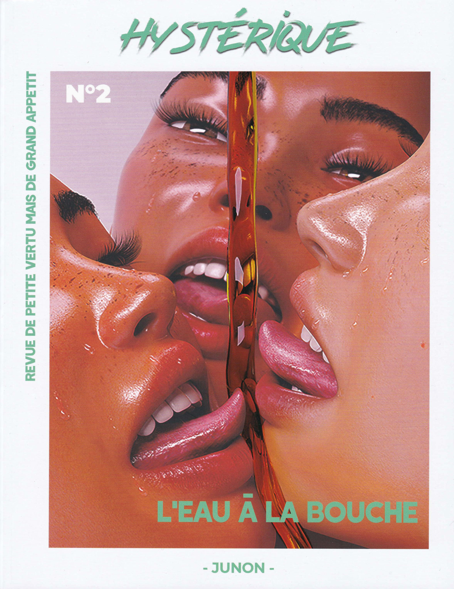 Hystérique n°2, Revue de petite vertu de 112 pages éditée à 500 exemplaires, Collectif Junon, 2019