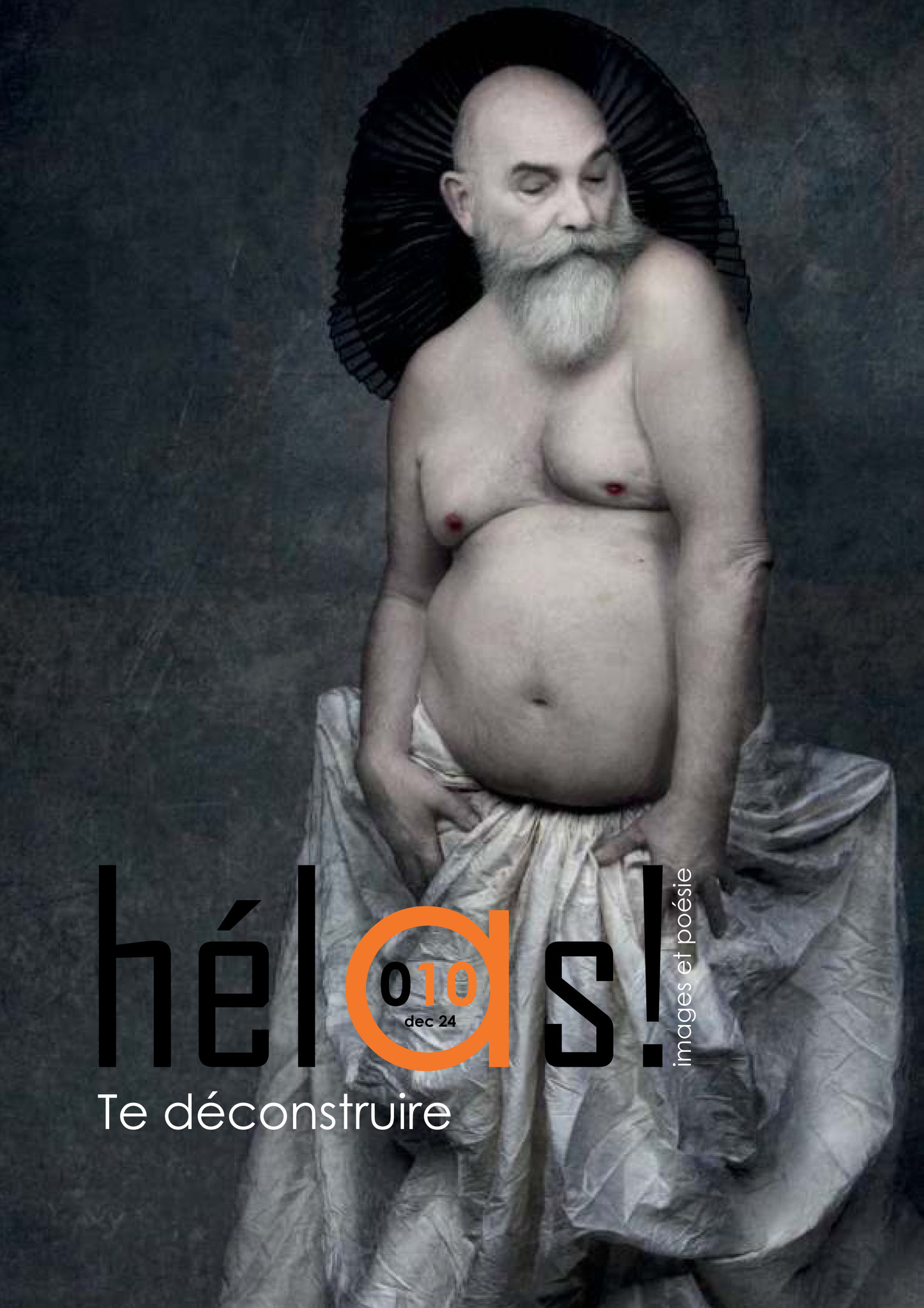Hélas! n°10, revue d'images et de poésie de 32 pages, Editions Nos Accointances, 2024