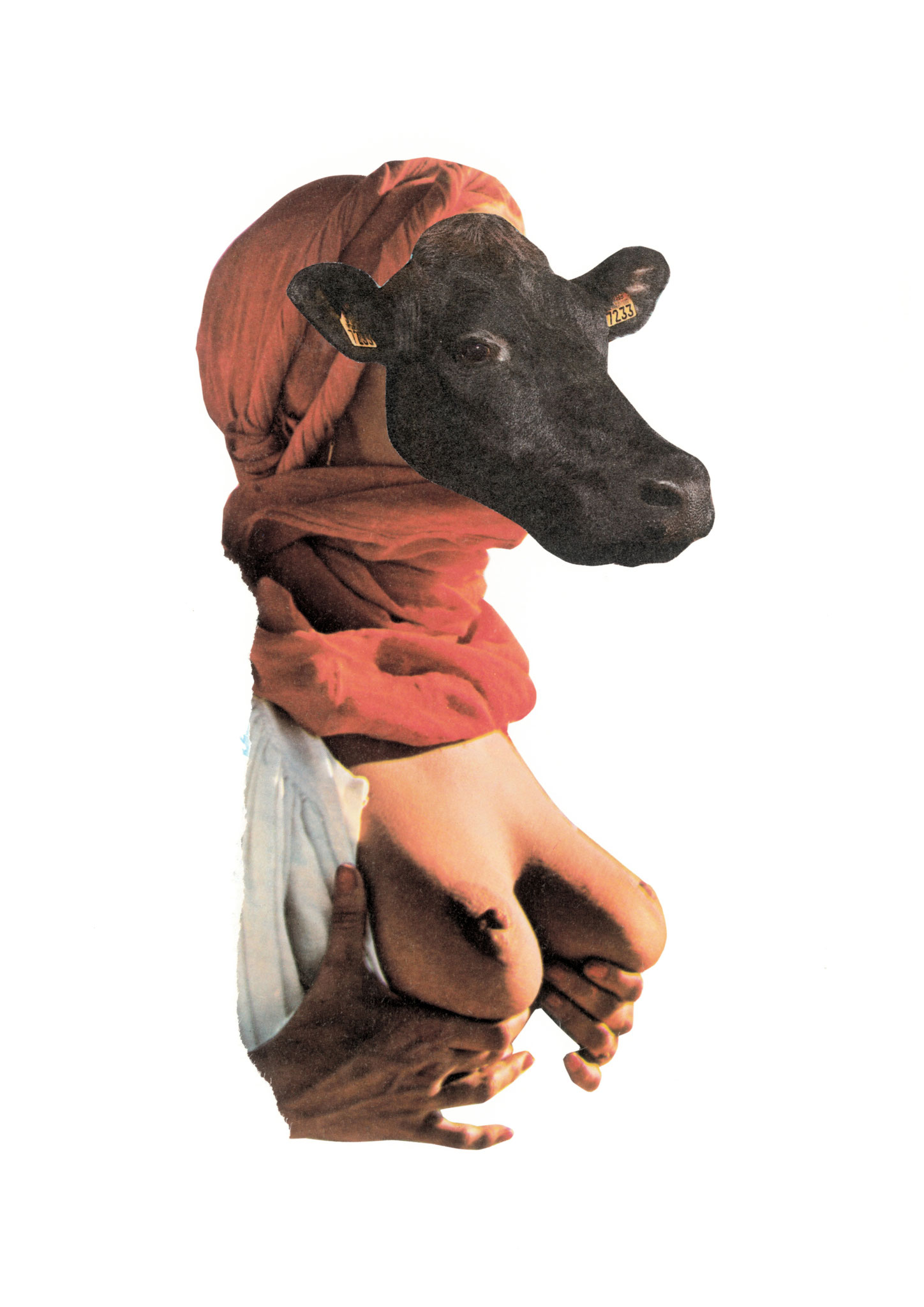 Vache à lait, 21x30cm, 2017