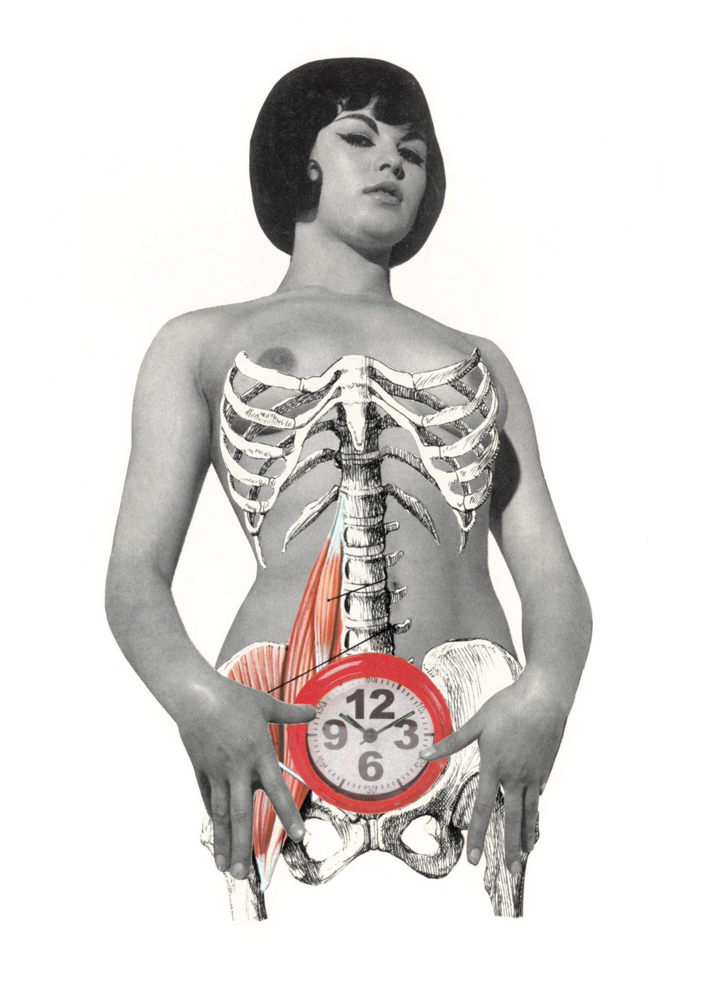 Horloge biologique, 13x21cm, 2019