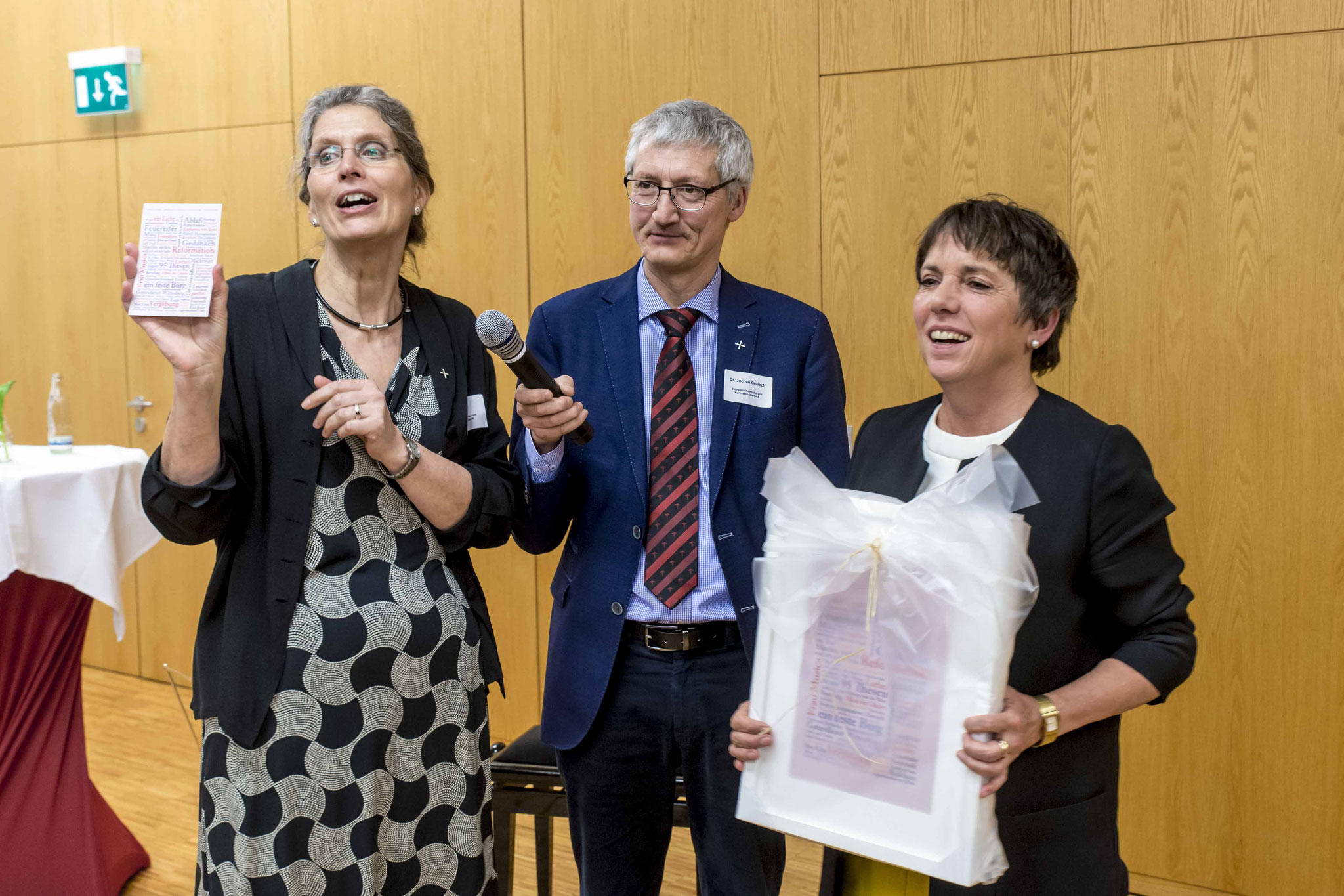 Ute Göpel, Jochen Gerlach und Margot Käßmann