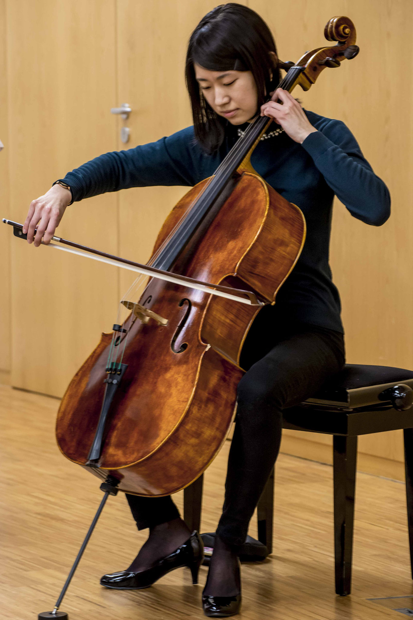 Madoka Yoshida, Staatstheater Kassel, begleitete den Geistlichen Impuls