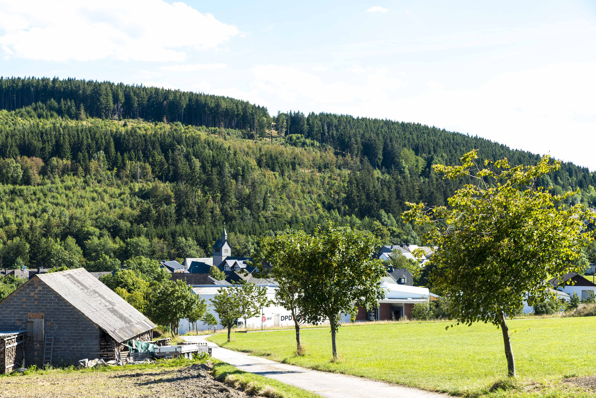 Blick auf Rattlar