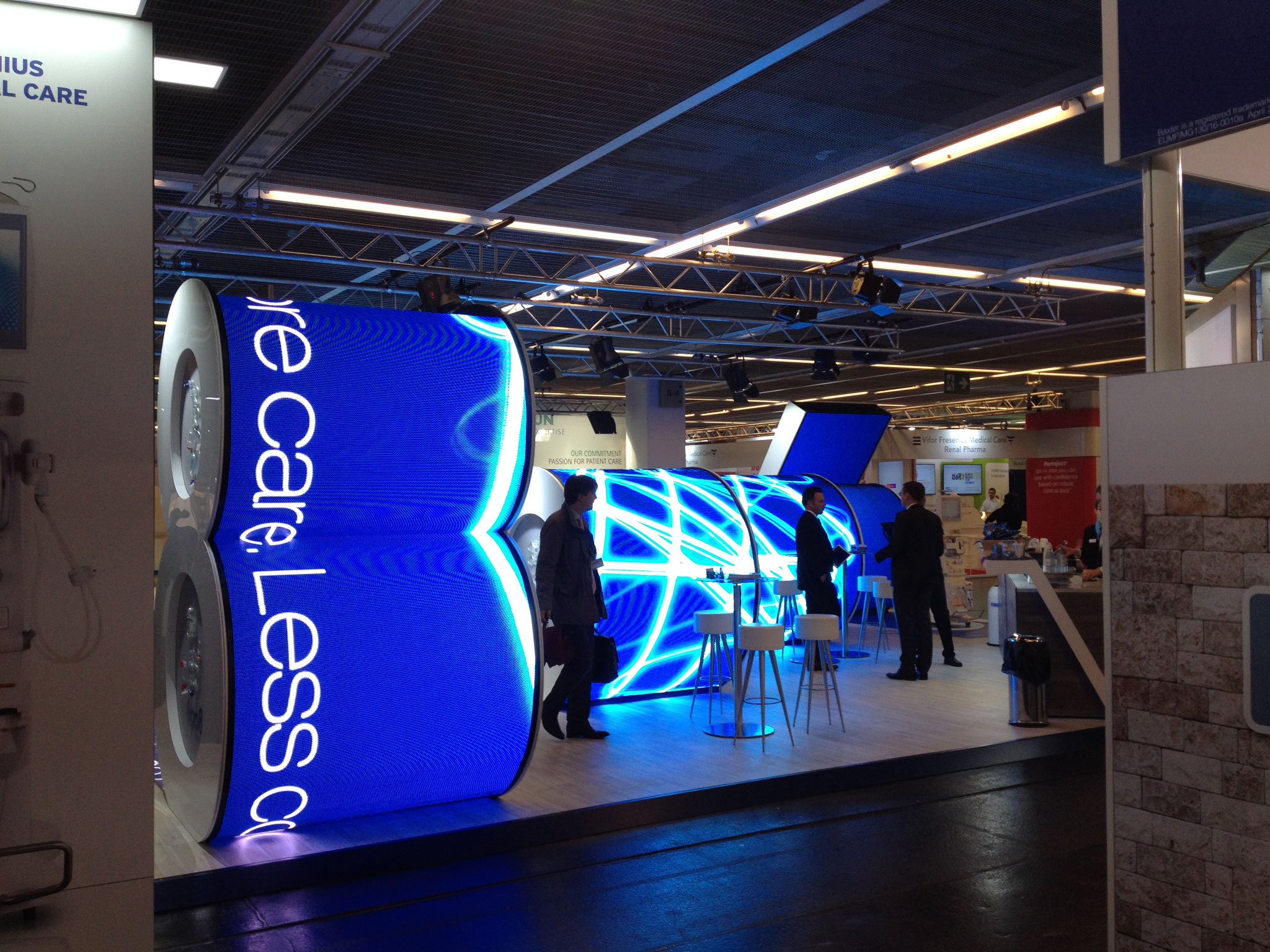 Wien Austria Center - Congresss ERA-EDTA - LED-Flexibel LED-Boden