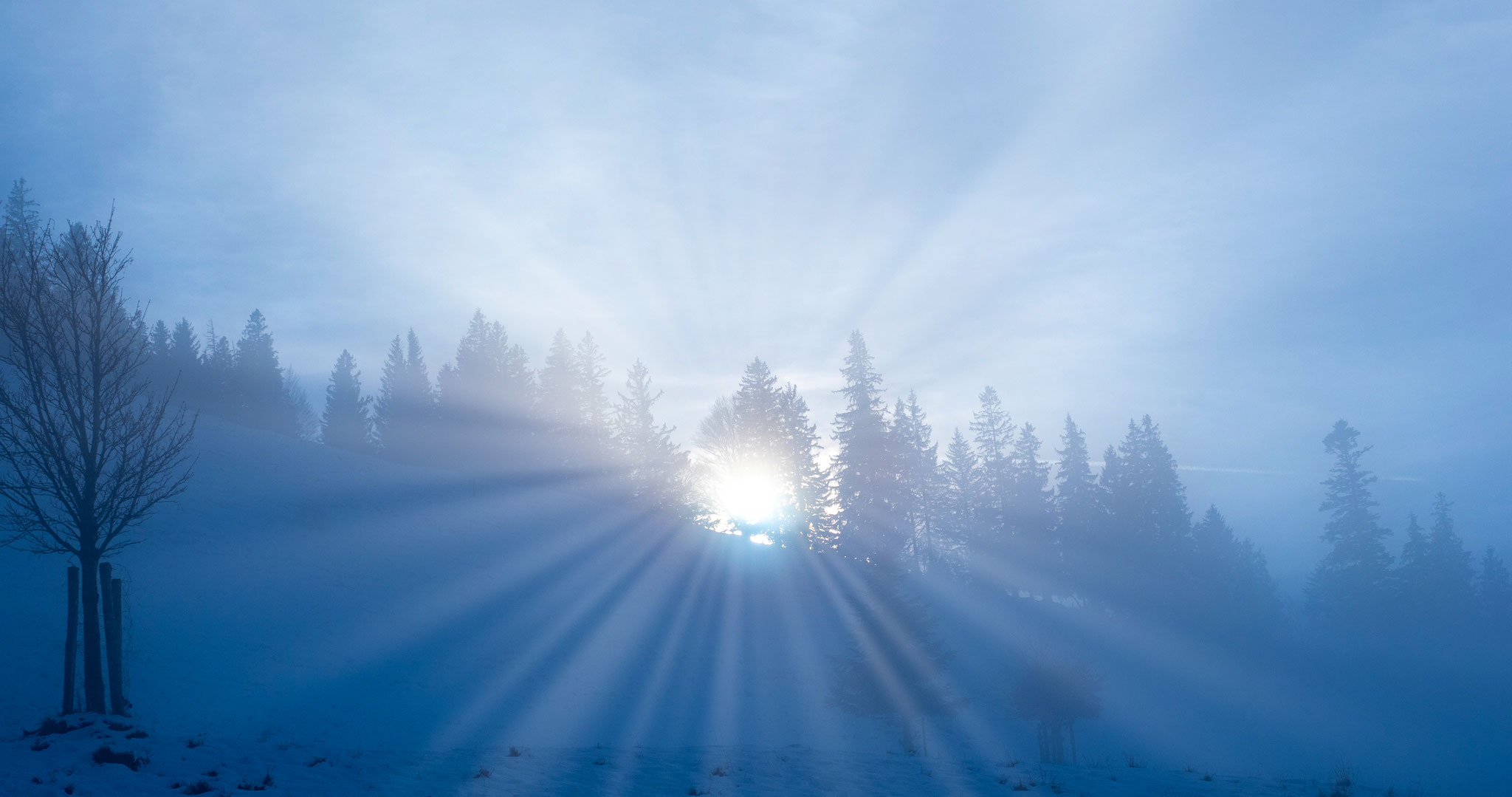 58 Sonnenuntergang beim Gschwender Horn