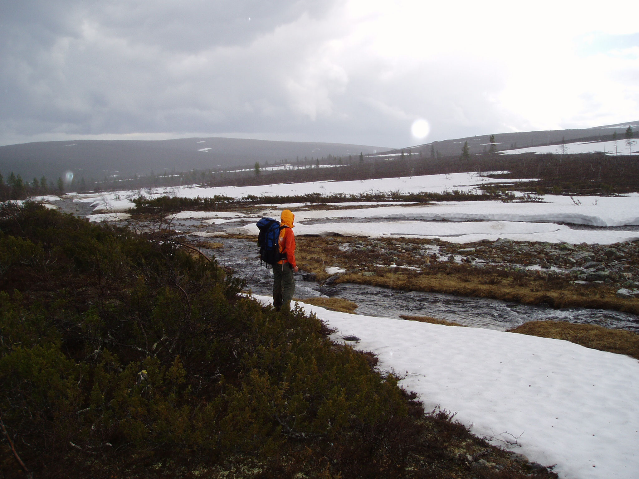 11th of June 2005 ! still some snow in Urho Kekkonen national park