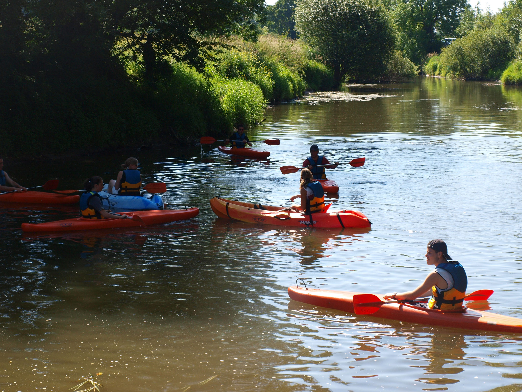 Petite balade en kayak sous le soleil!!!