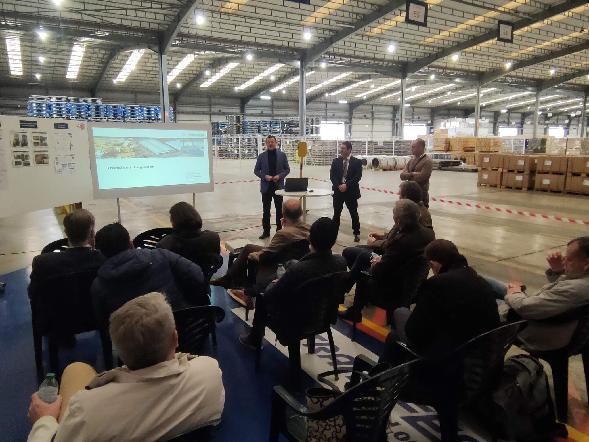 Presentación del equipo directivo de Transfesa Logistics Valencia