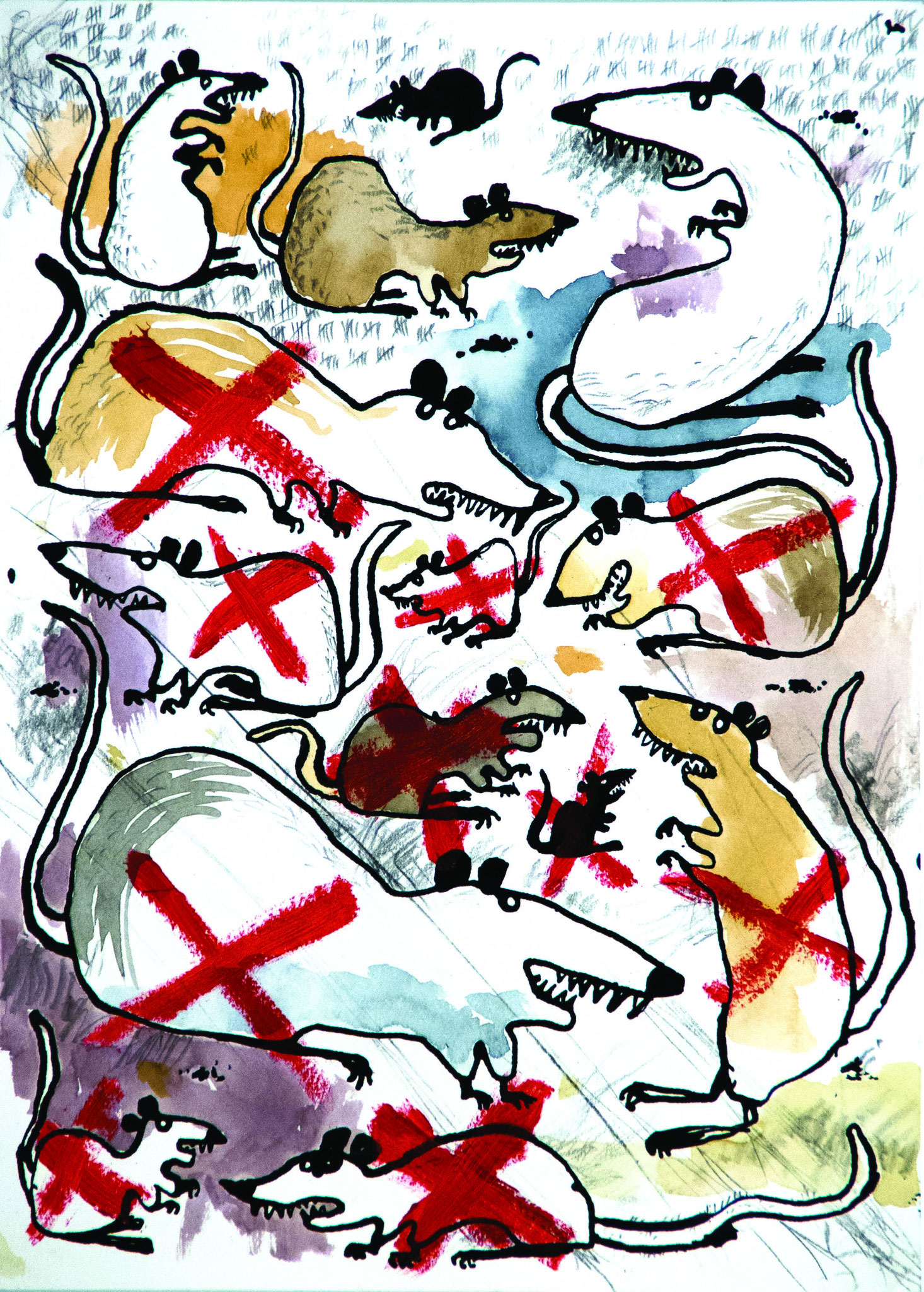 Prints Chad creates children's book illustrations