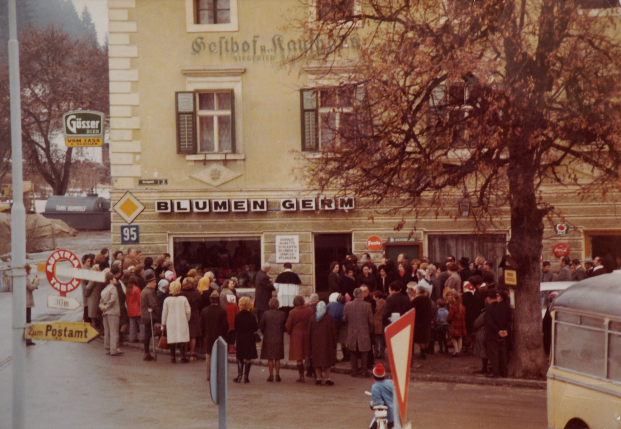 1974 Filiale Moosburg Eröffnung