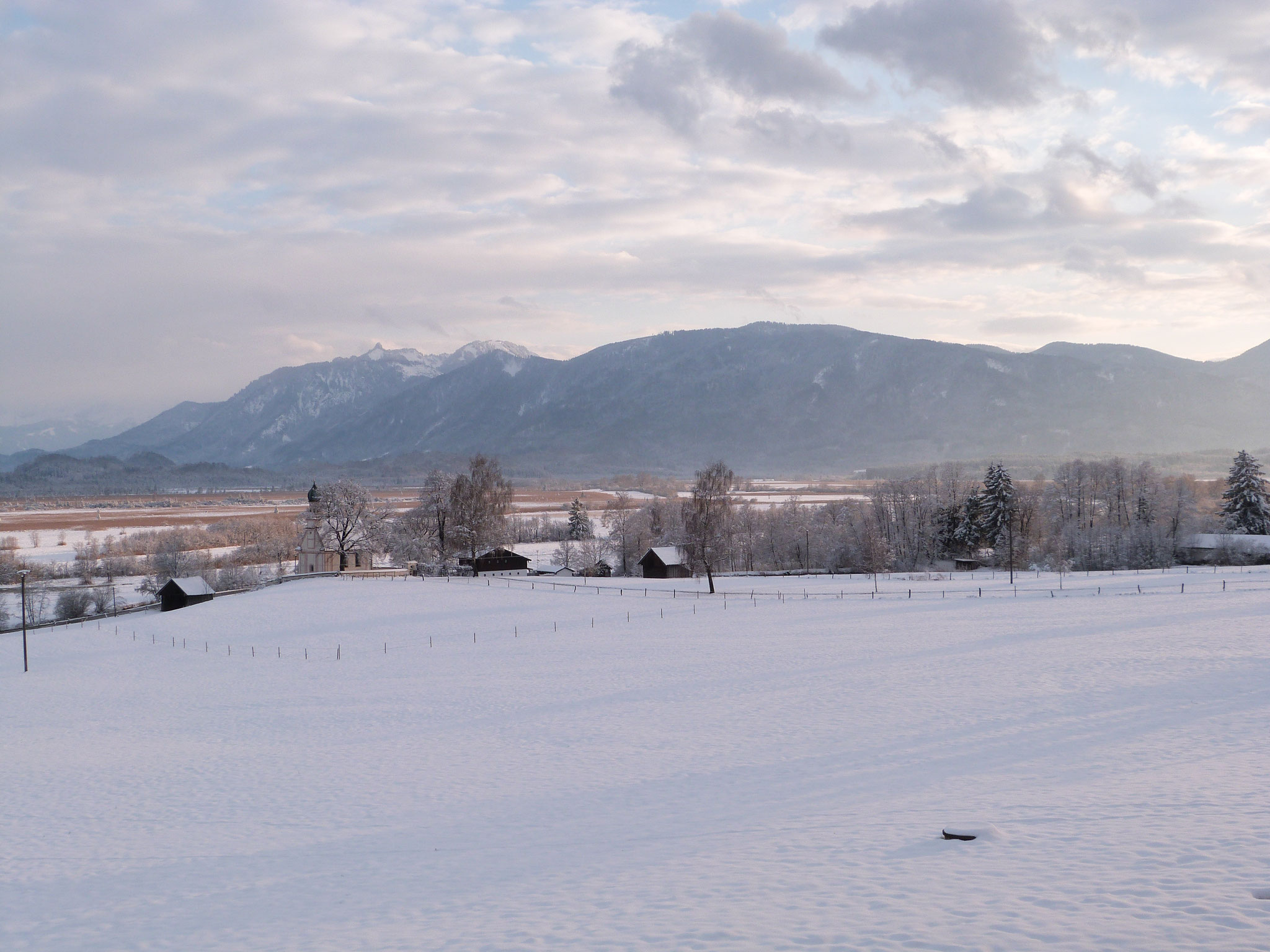 Winterimpressionen vom Georgihof