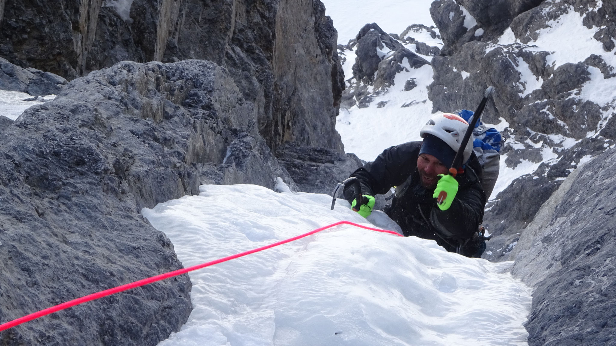Stéph - Alpinisme/Goulotte