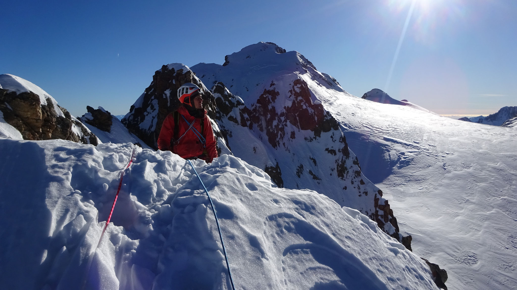 Sommet des 3 Dents du Pelvoux - Alpinisme