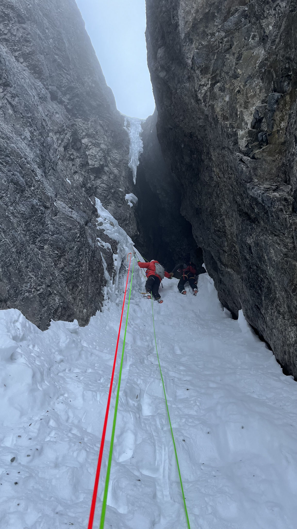 But... Nous reviendrons! - Alpinisme/Goulotte
