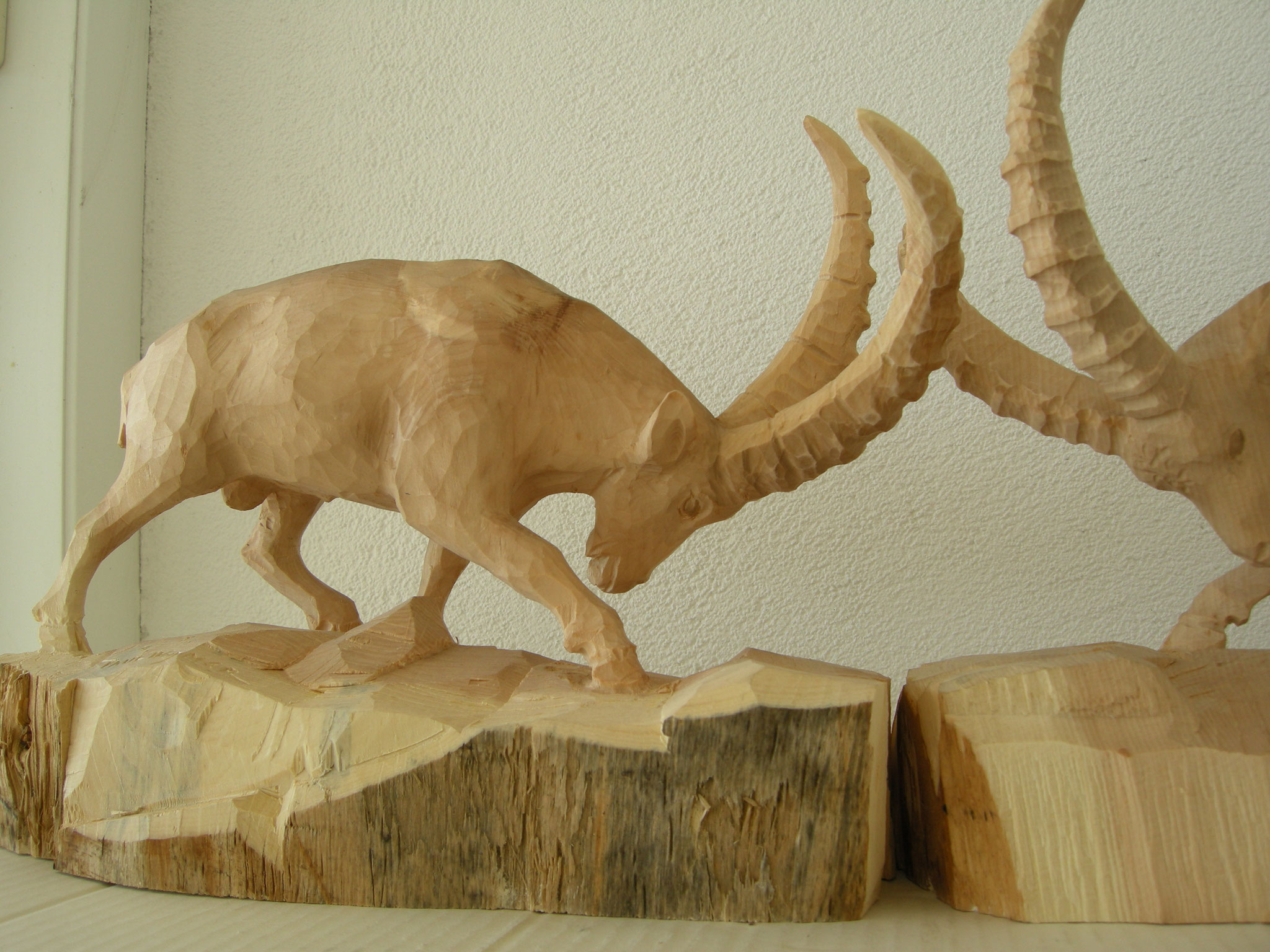 Steinbock Skulptur