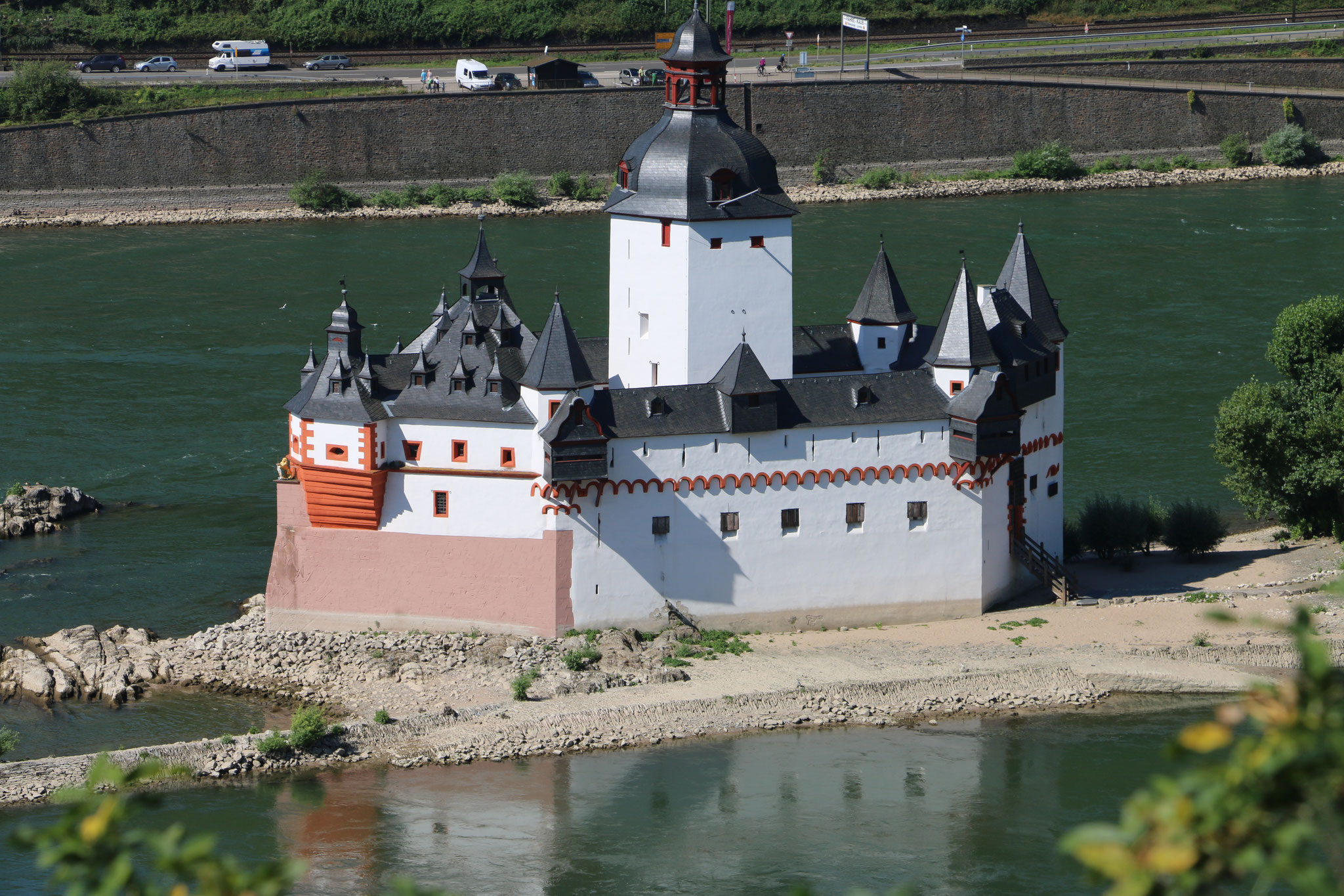 Burg Pfalzgrafenstein im Rhein bei Kaub