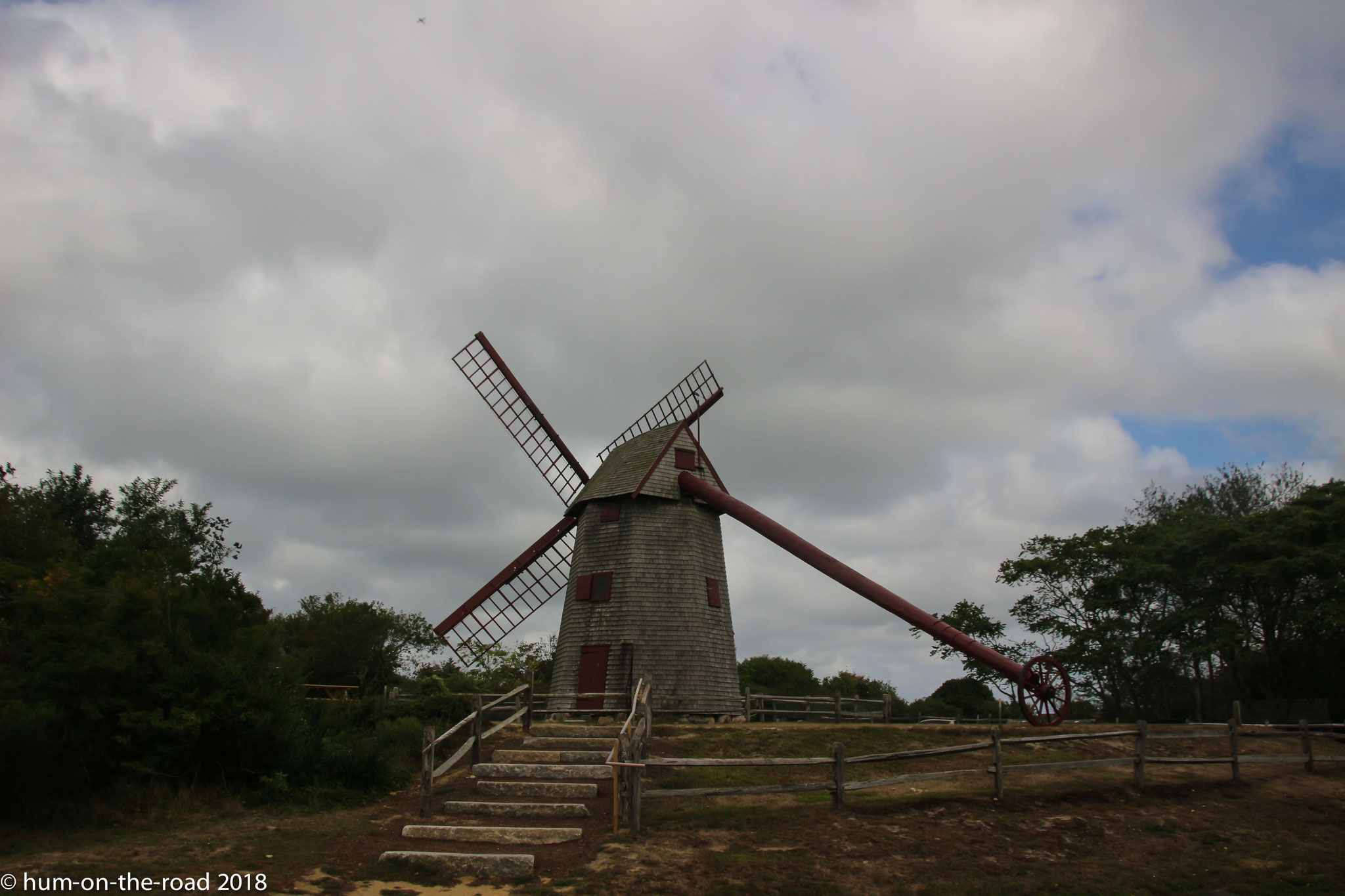 Die einzige Windmühle auf Nantucket