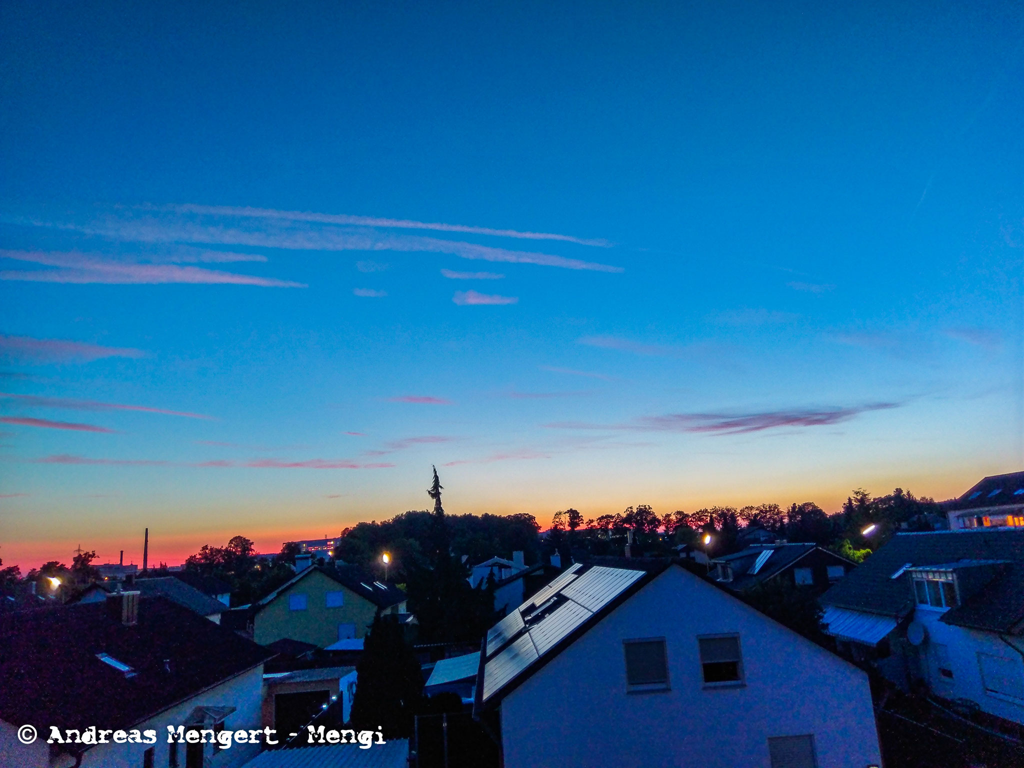 Sonnenuntergang - Oberhaunstadt